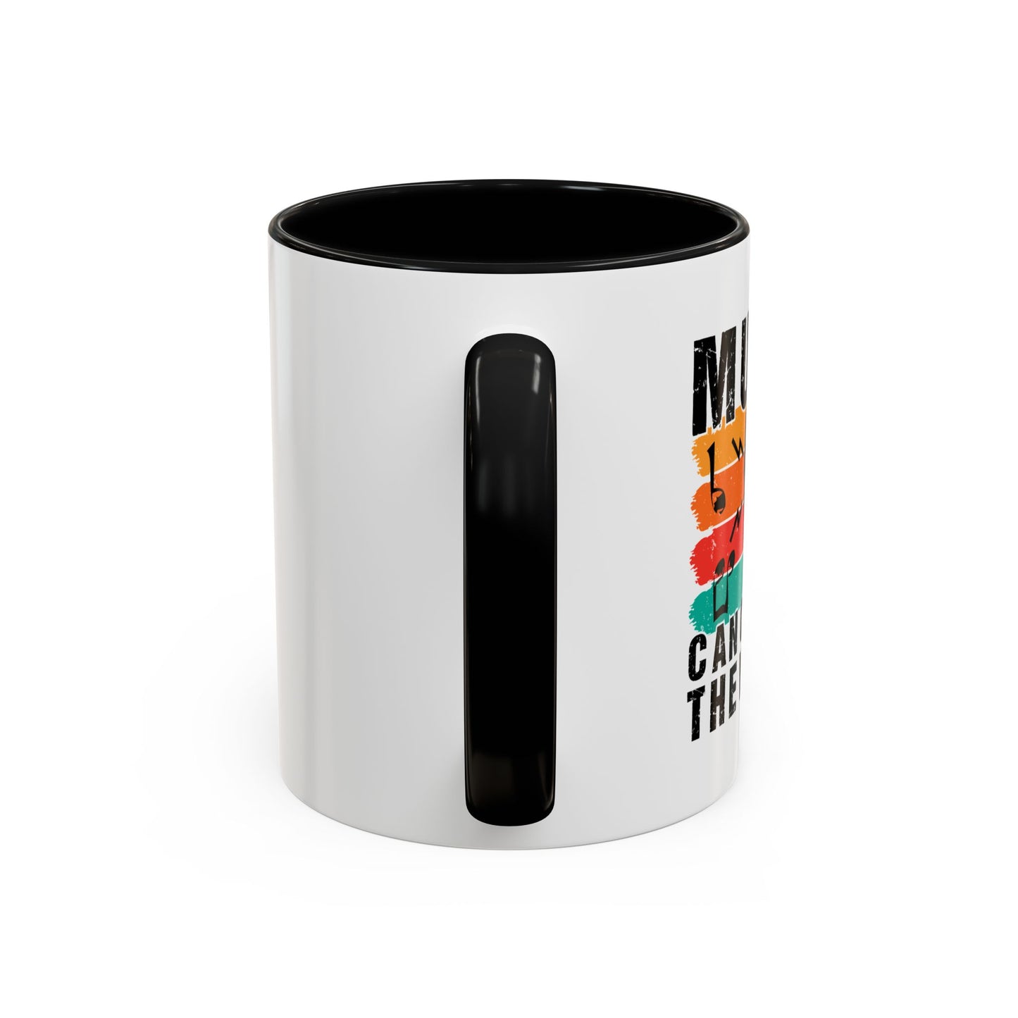 Music Can Change The World Accent Coffee Mug (11, 15oz)