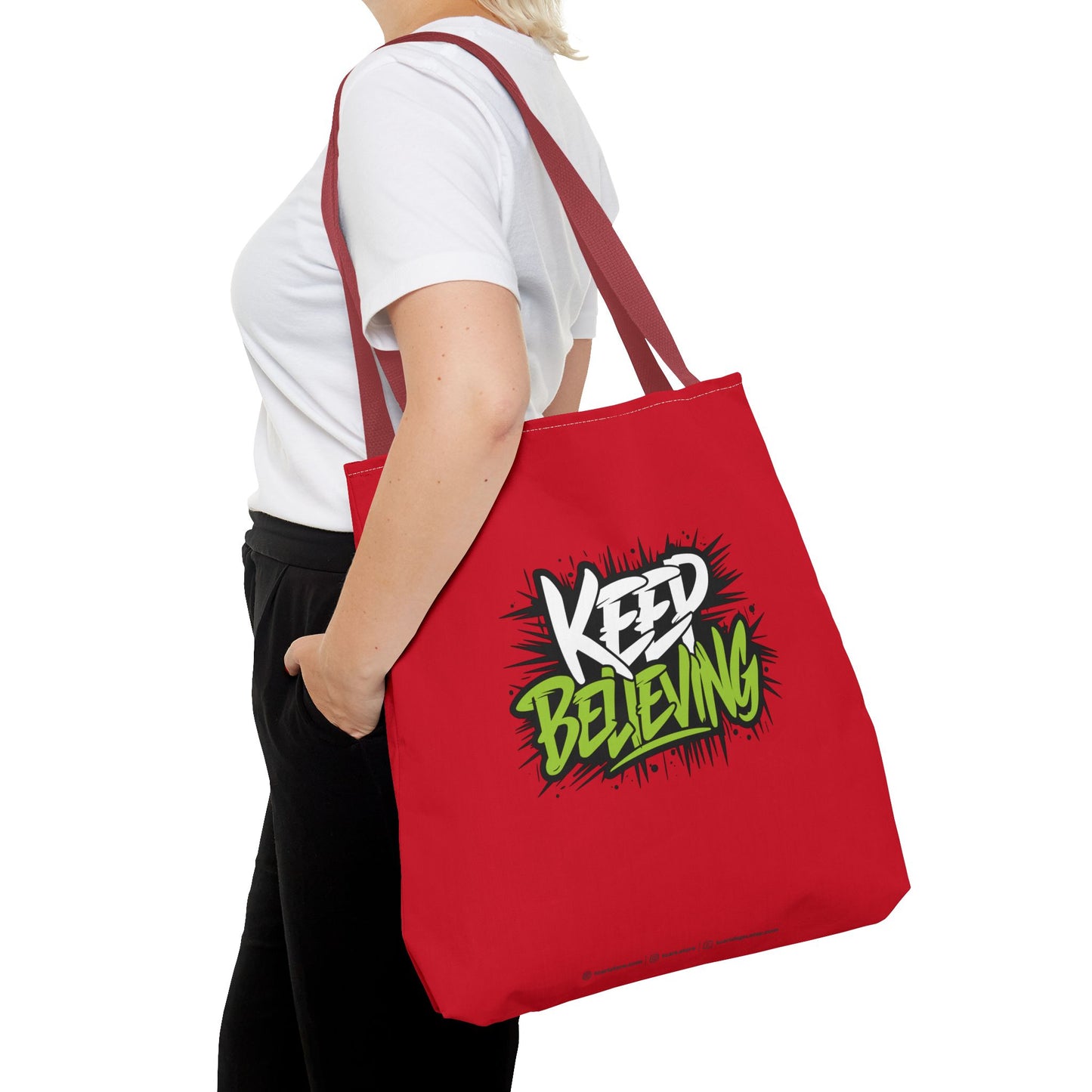 Keep Believing Tote Bag (AOP)