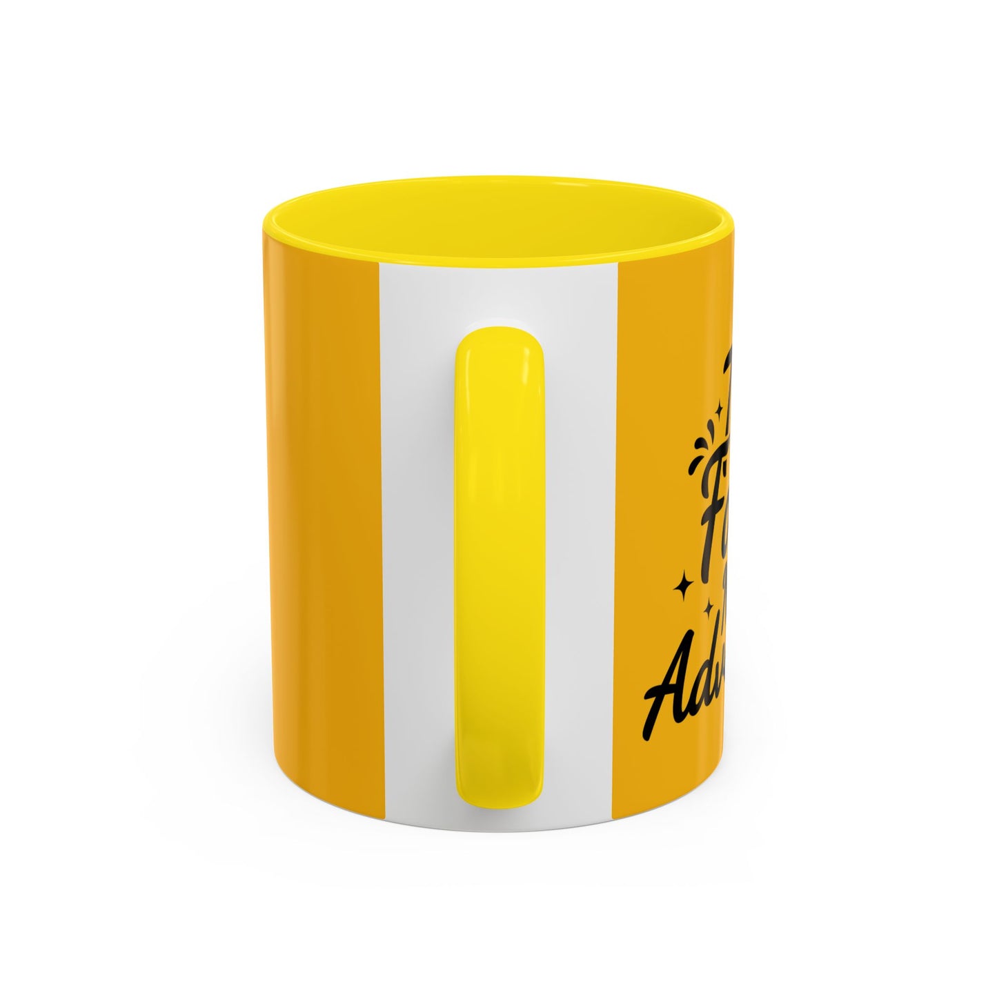 It's Time For A New Adventure Accent Coffee Mug (11, 15oz)