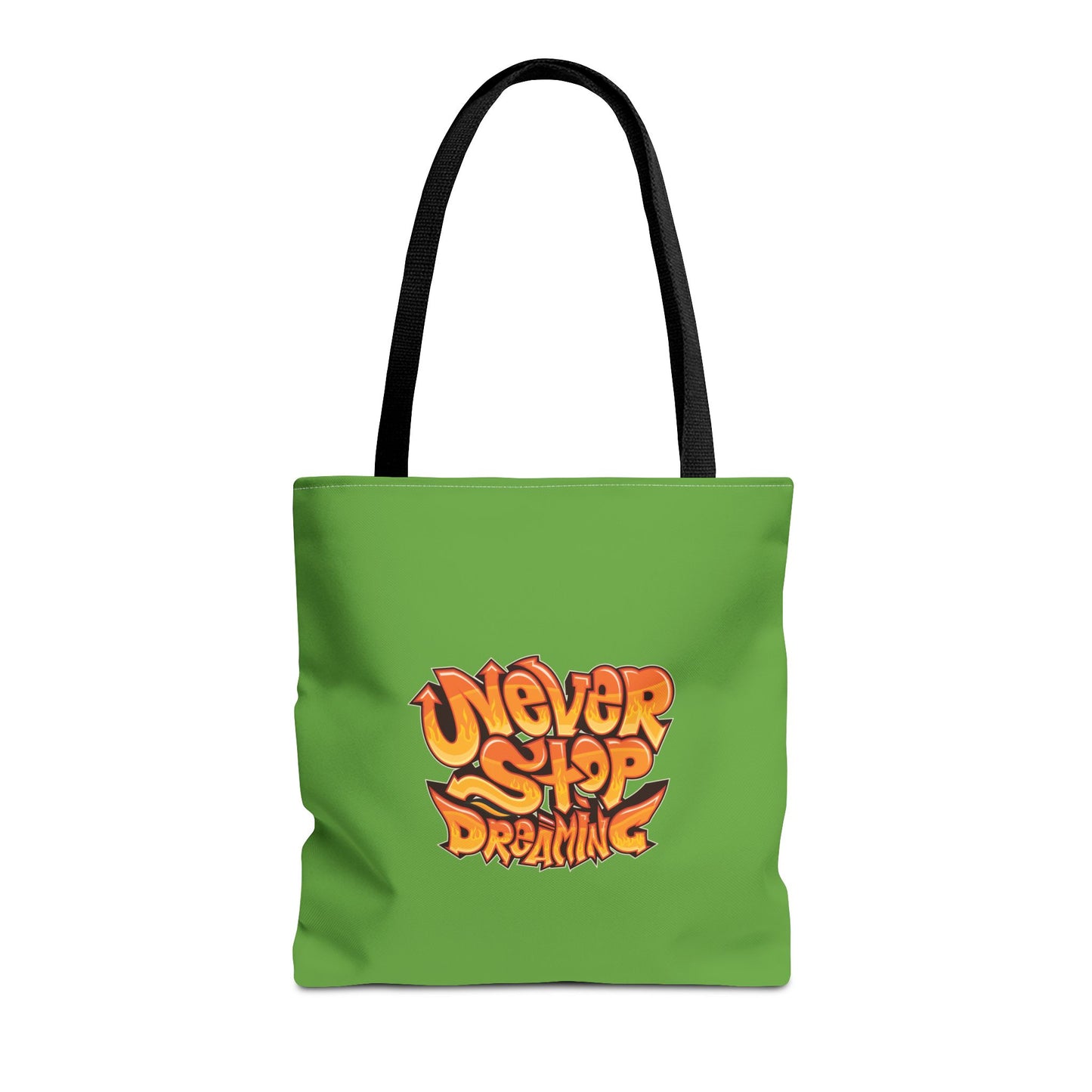 Never Stop Dreaming Tote Bag (AOP)