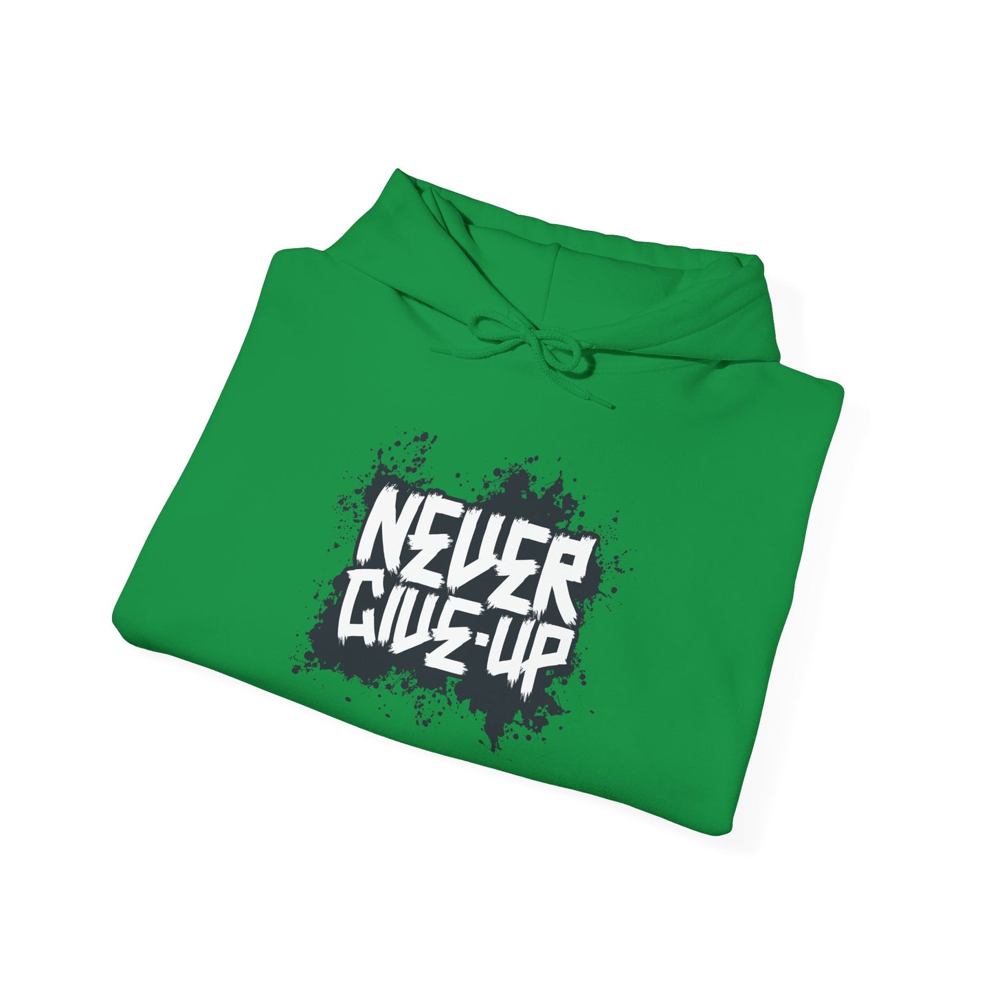 Never Give Up Unisex Heavy Blend™ Hooded Sweatshirt