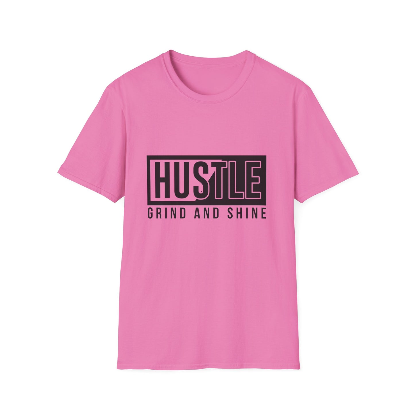 Hustle Grind And Shine Unisex Softstyle T-Shirt
