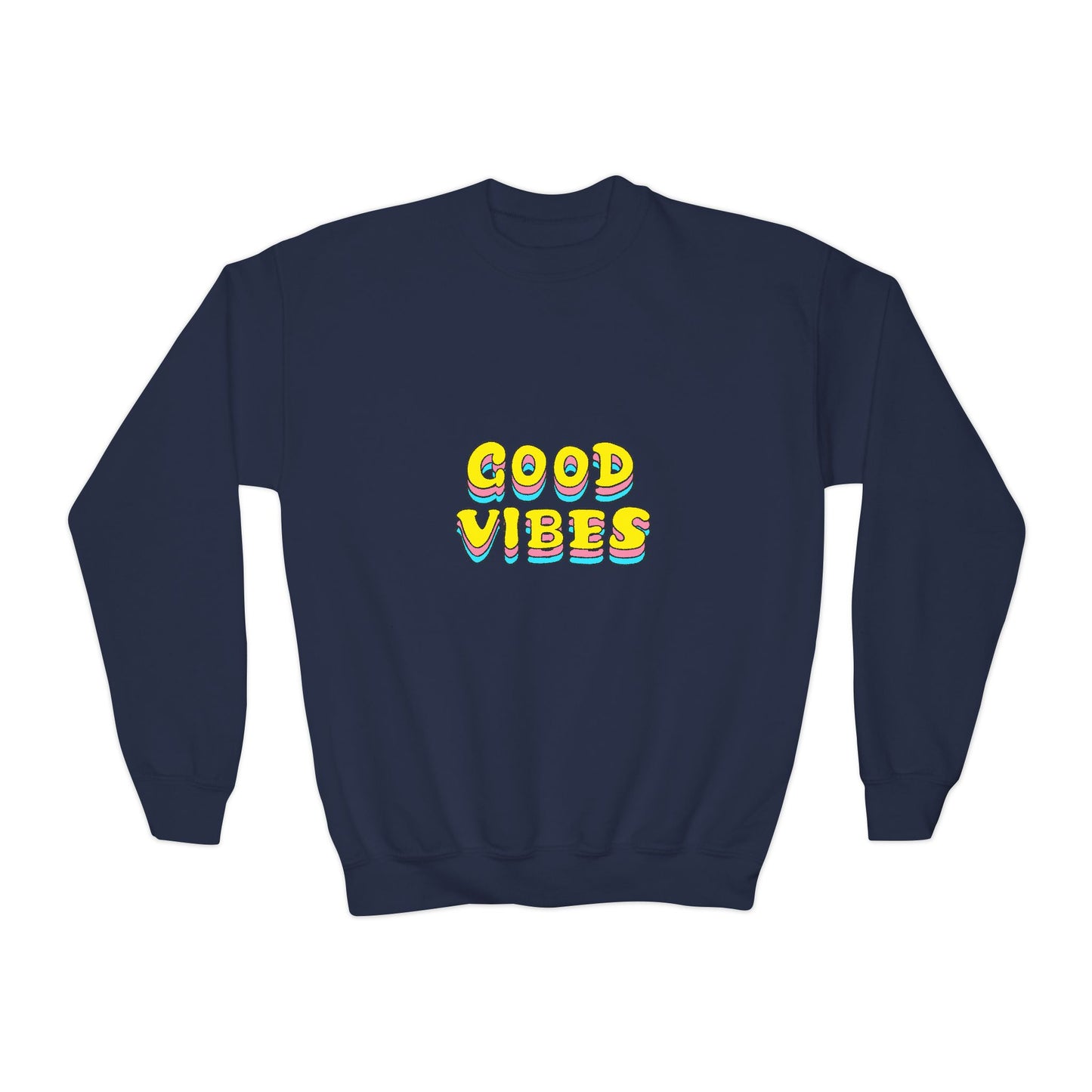Good Vibes Youth Crewneck Sweatshirt