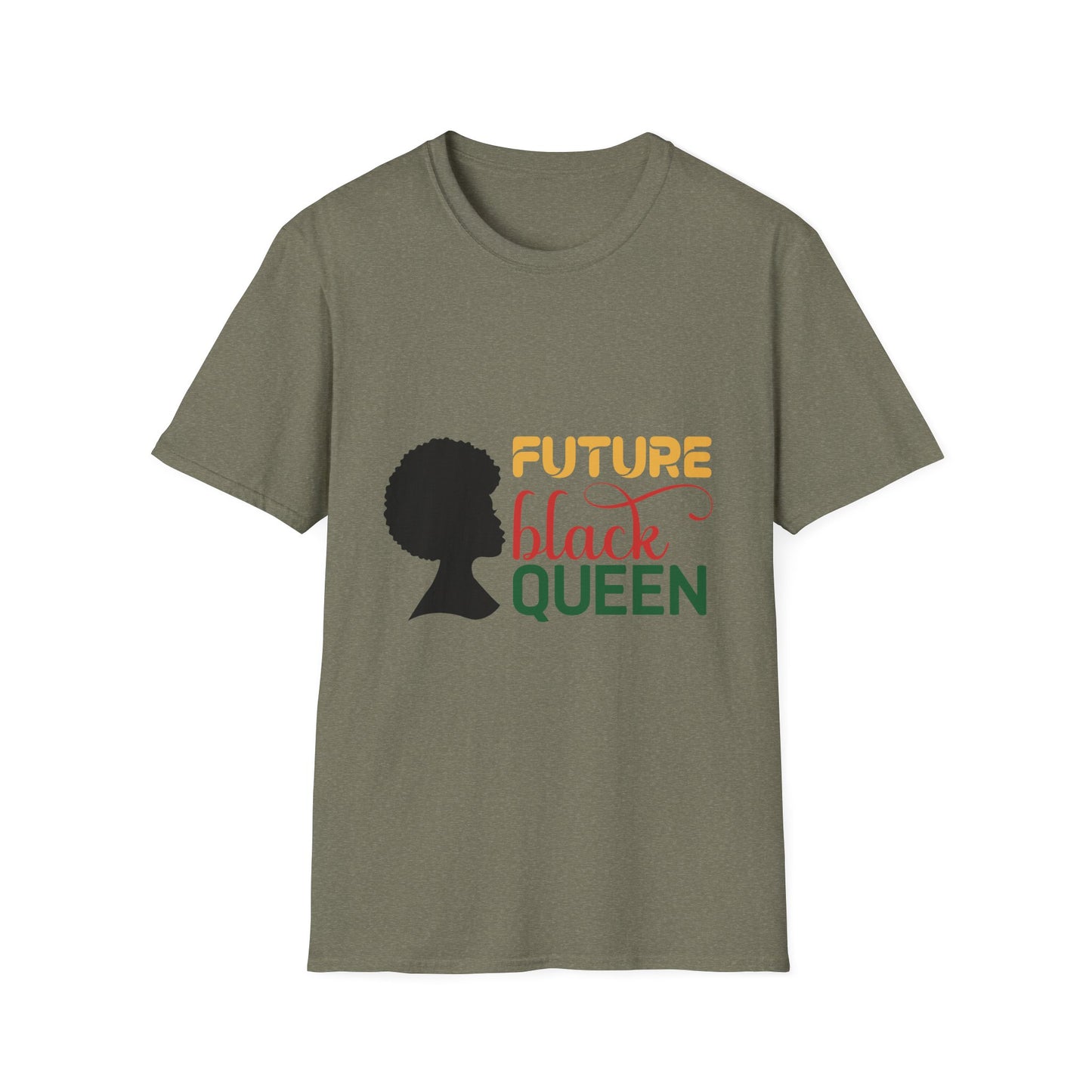 Future Black Queen Unisex Softstyle T-Shirt