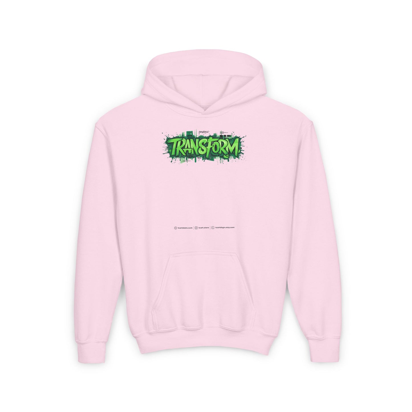 Transform Youth Heavy Blend Hooded Sweatshirt