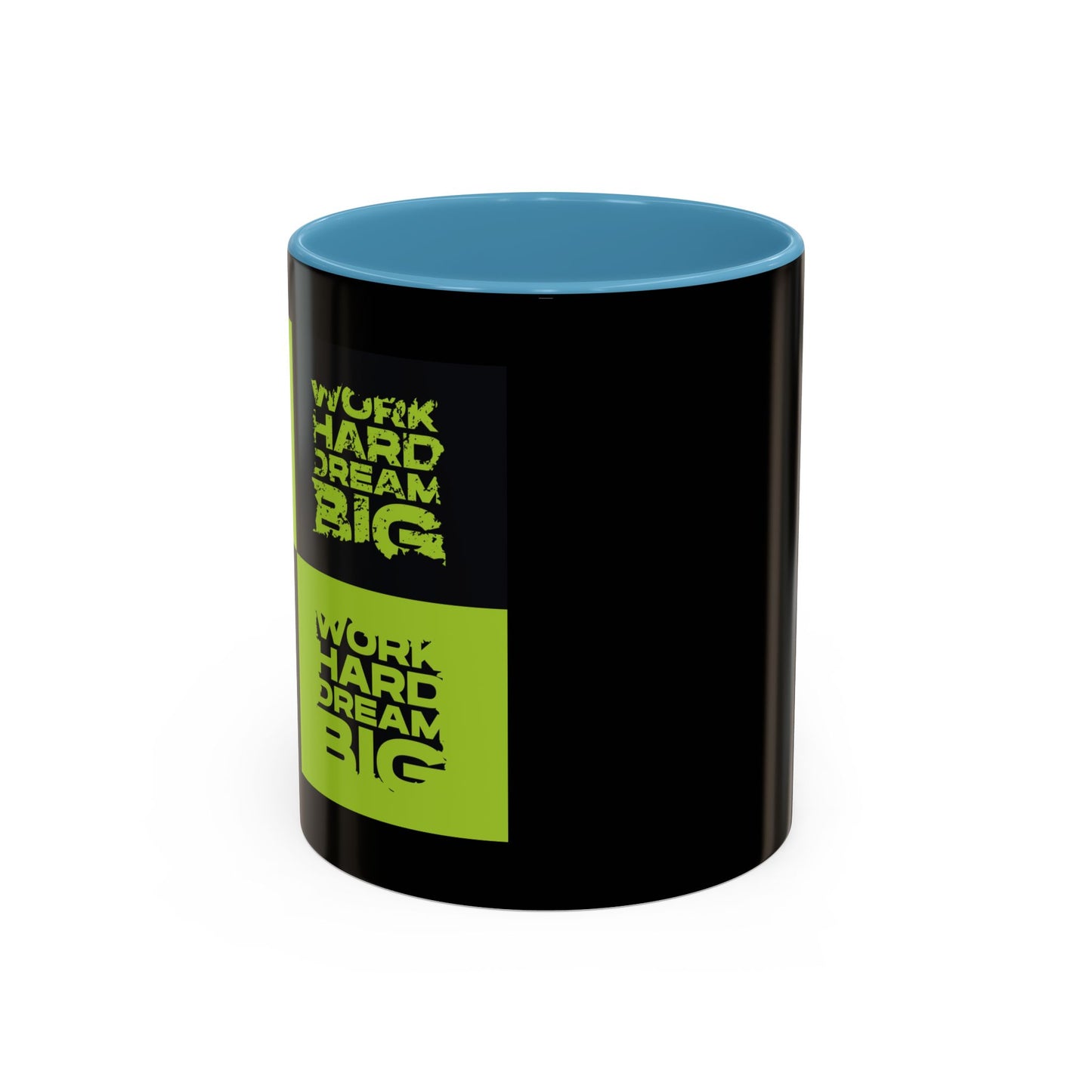 Work Hard Dream Big Accent Coffee Mug (11, 15oz)