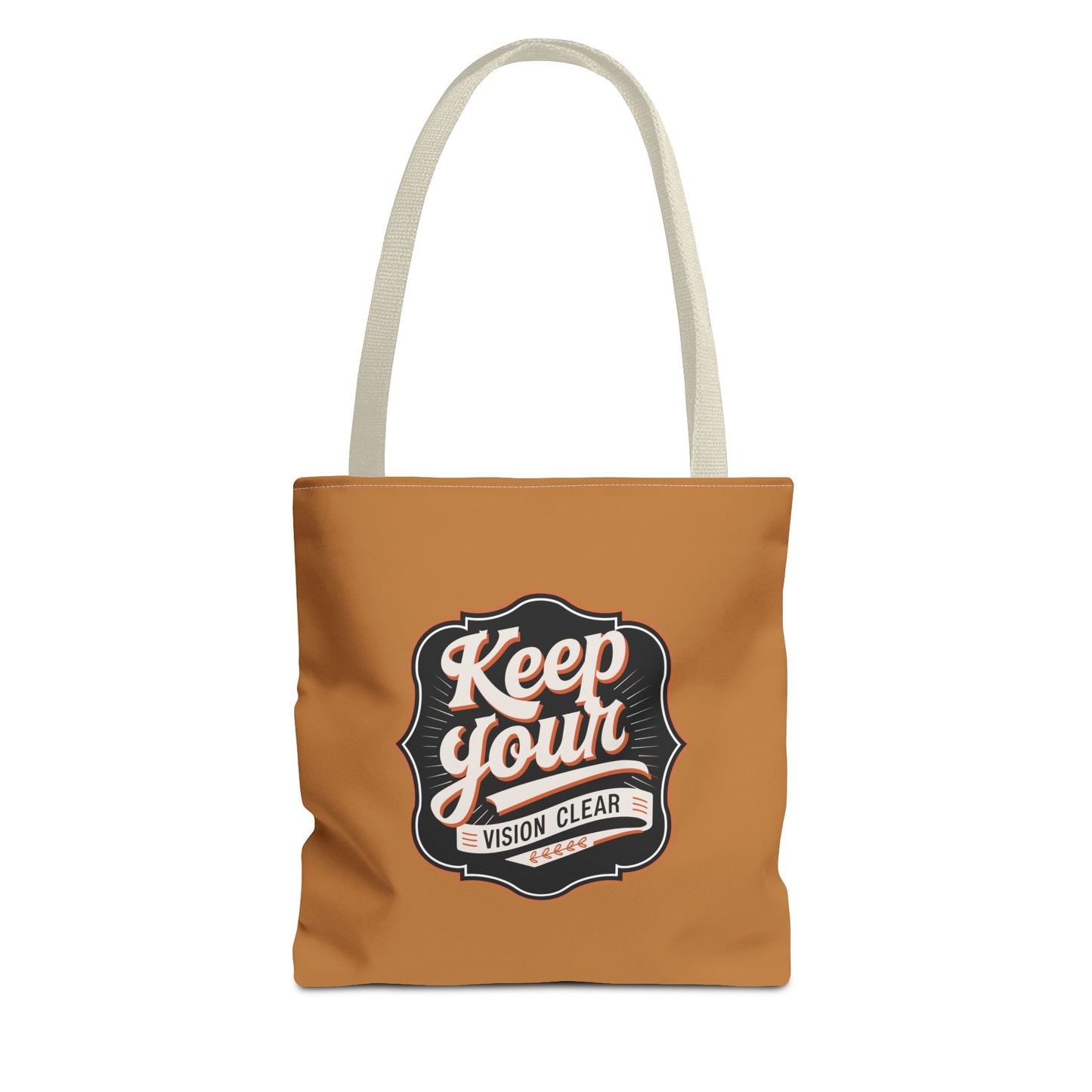 Keep Your Vision Clear Tote Bag (AOP)