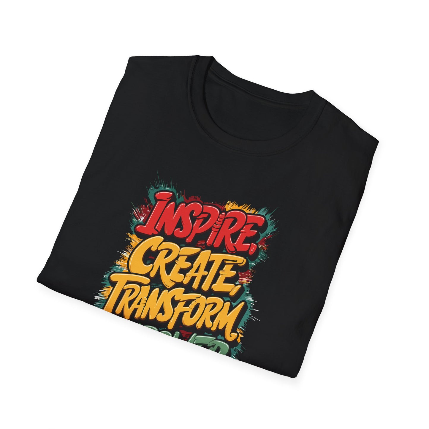 Inspire Create Transform Empower  Unisex Softstyle T-Shirt
