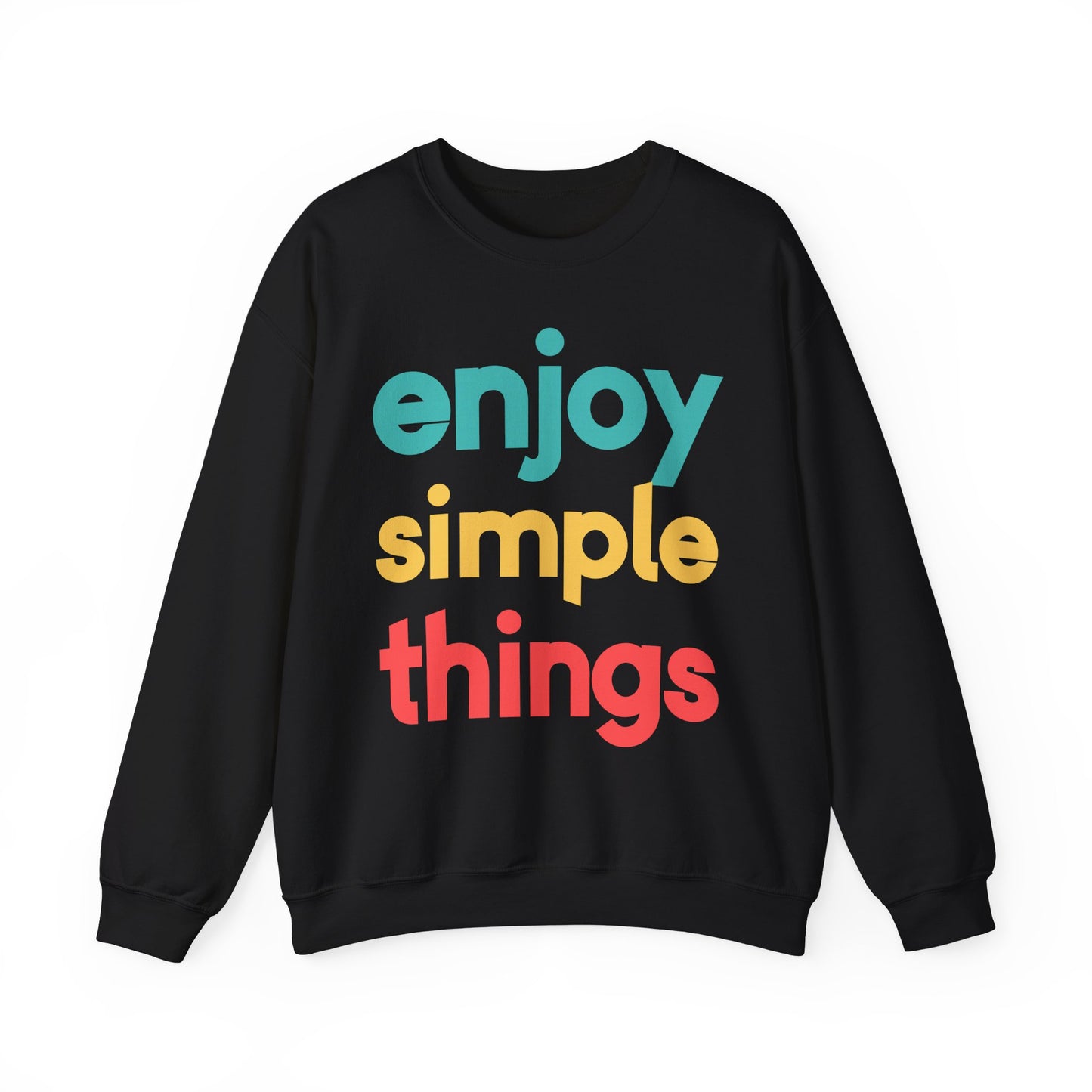Enjoy Simple Things Unisex Heavy Blend™ Crewneck Sweatshirt