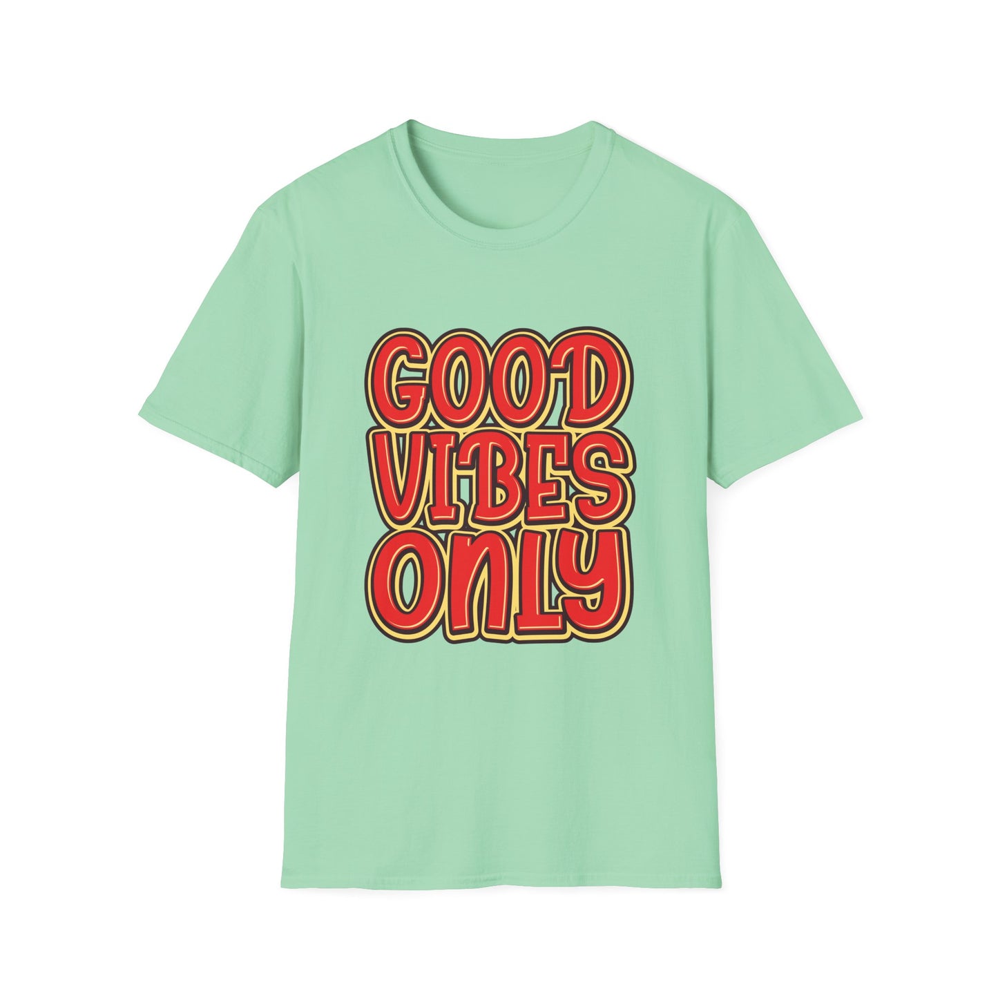 Good Vibes Only  Unisex Softstyle T-Shirt