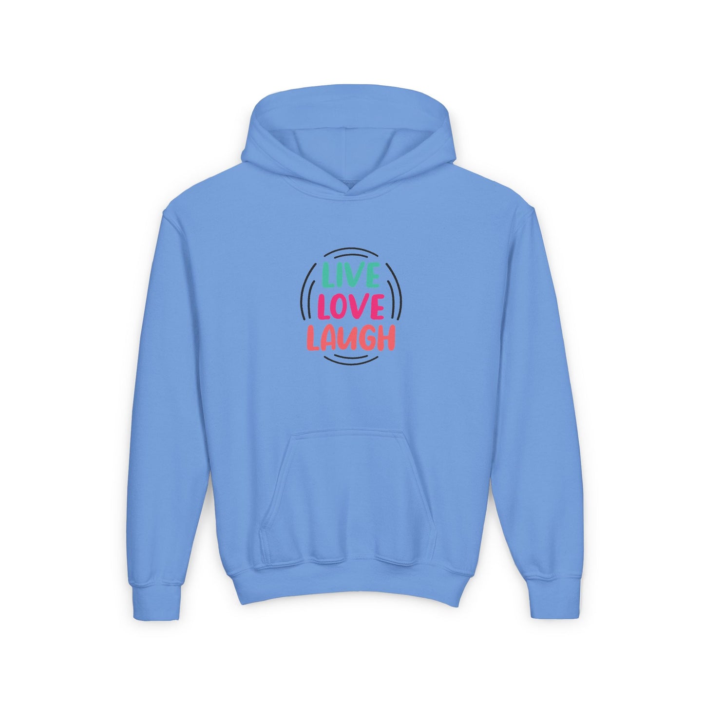 Live Love Laugh Youth Heavy Blend Hooded Sweatshirt