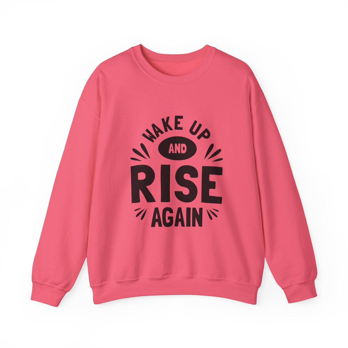 Wake Up And Rise Again Unisex Heavy Blend™ Crewneck Sweatshirt