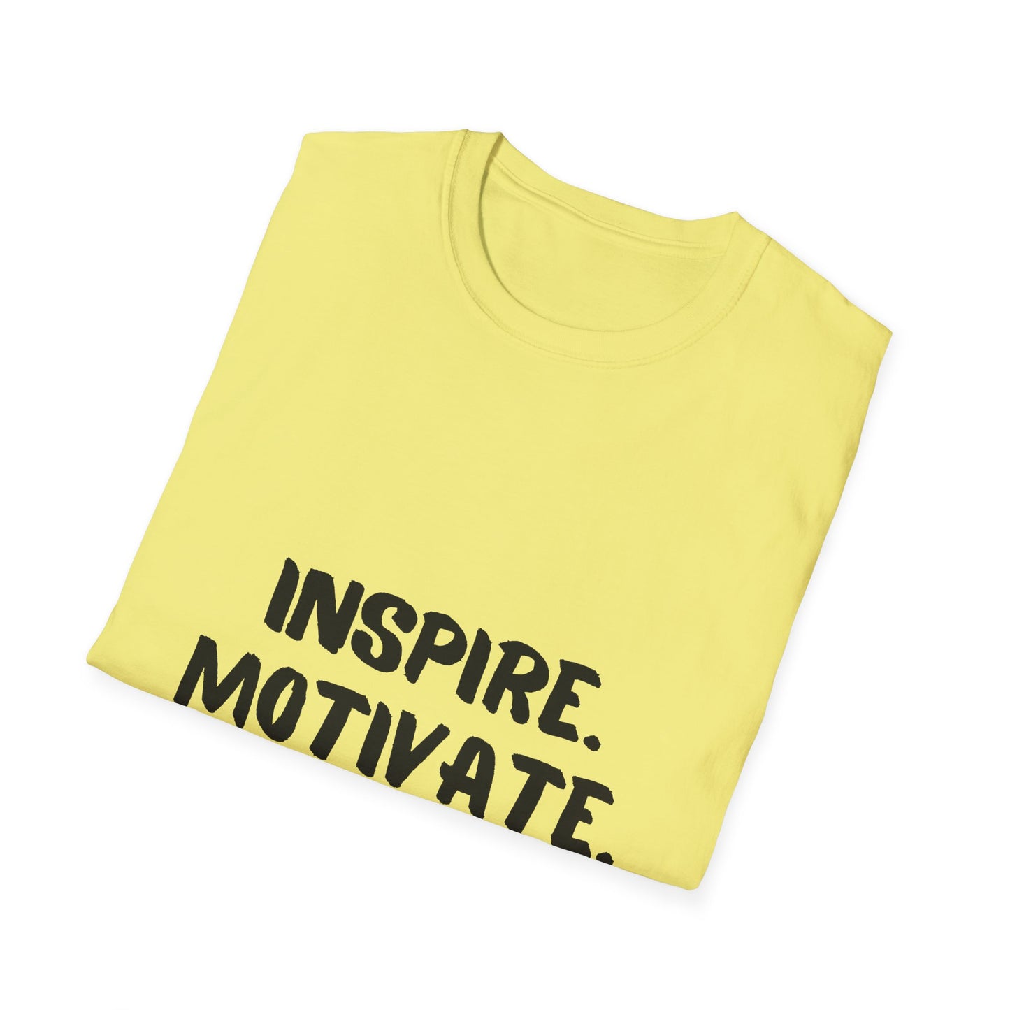 Inspire Motivate Succeed Unisex Softstyle T-Shirt