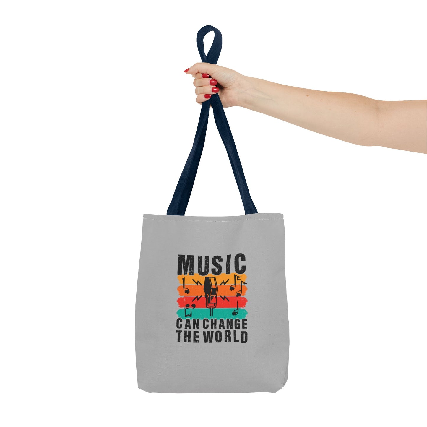 Music Can Change The World Tote Bag (AOP)