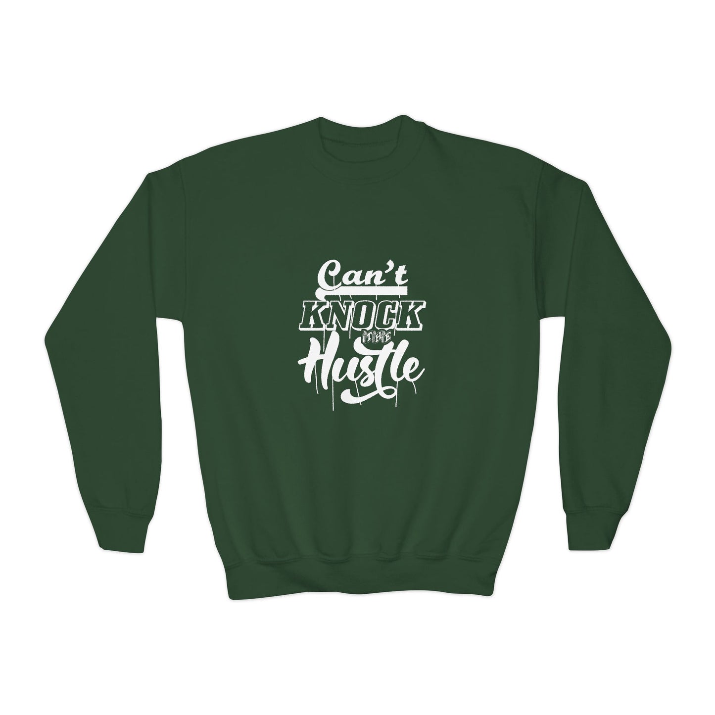 Can't Knock The Hustle Youth Crewneck Sweatshirt