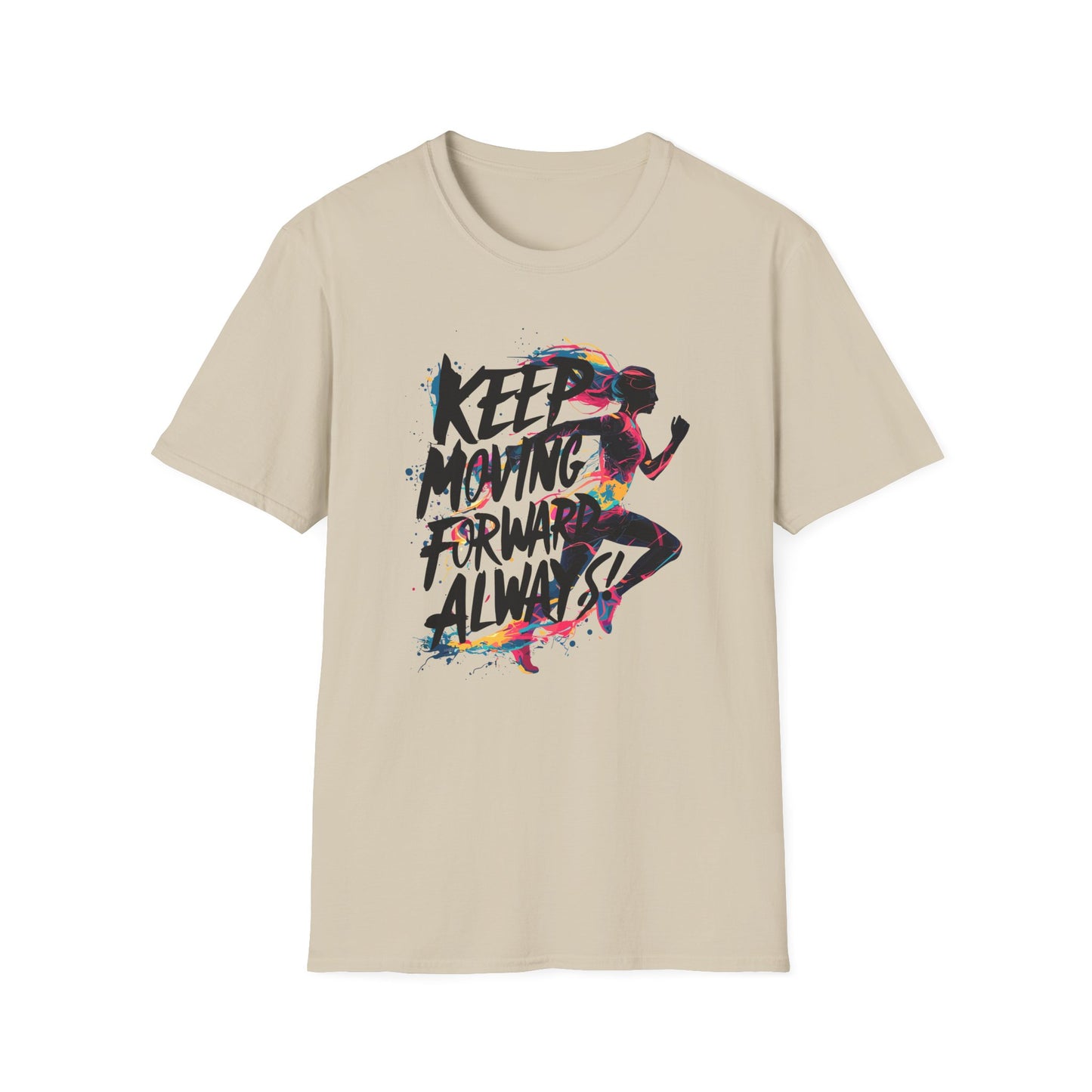 Keep Moving Forword Always Unisex Softstyle T-Shirt