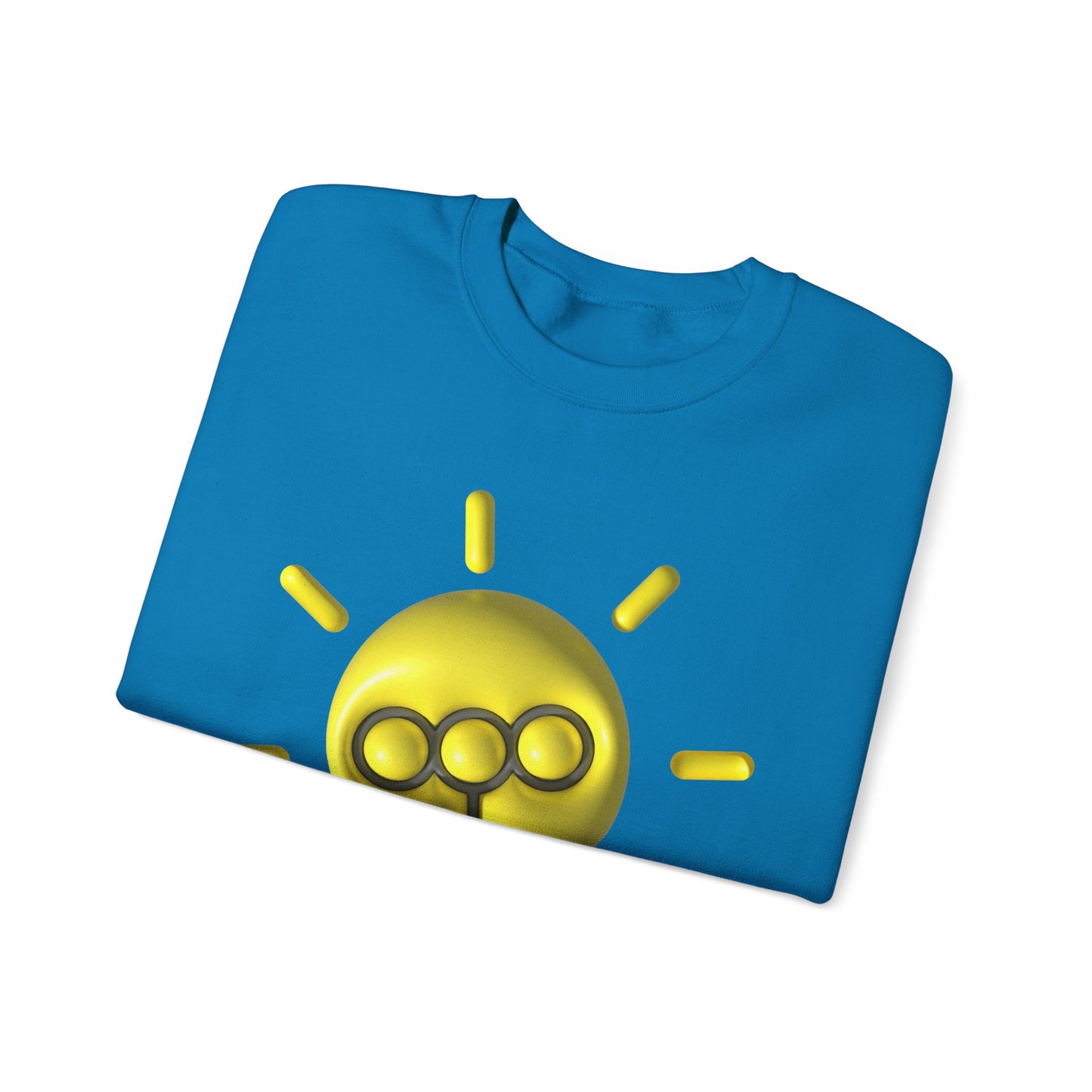 Inspire Idea Bulb Unisex Heavy Blend™ Crewneck Sweatshirt