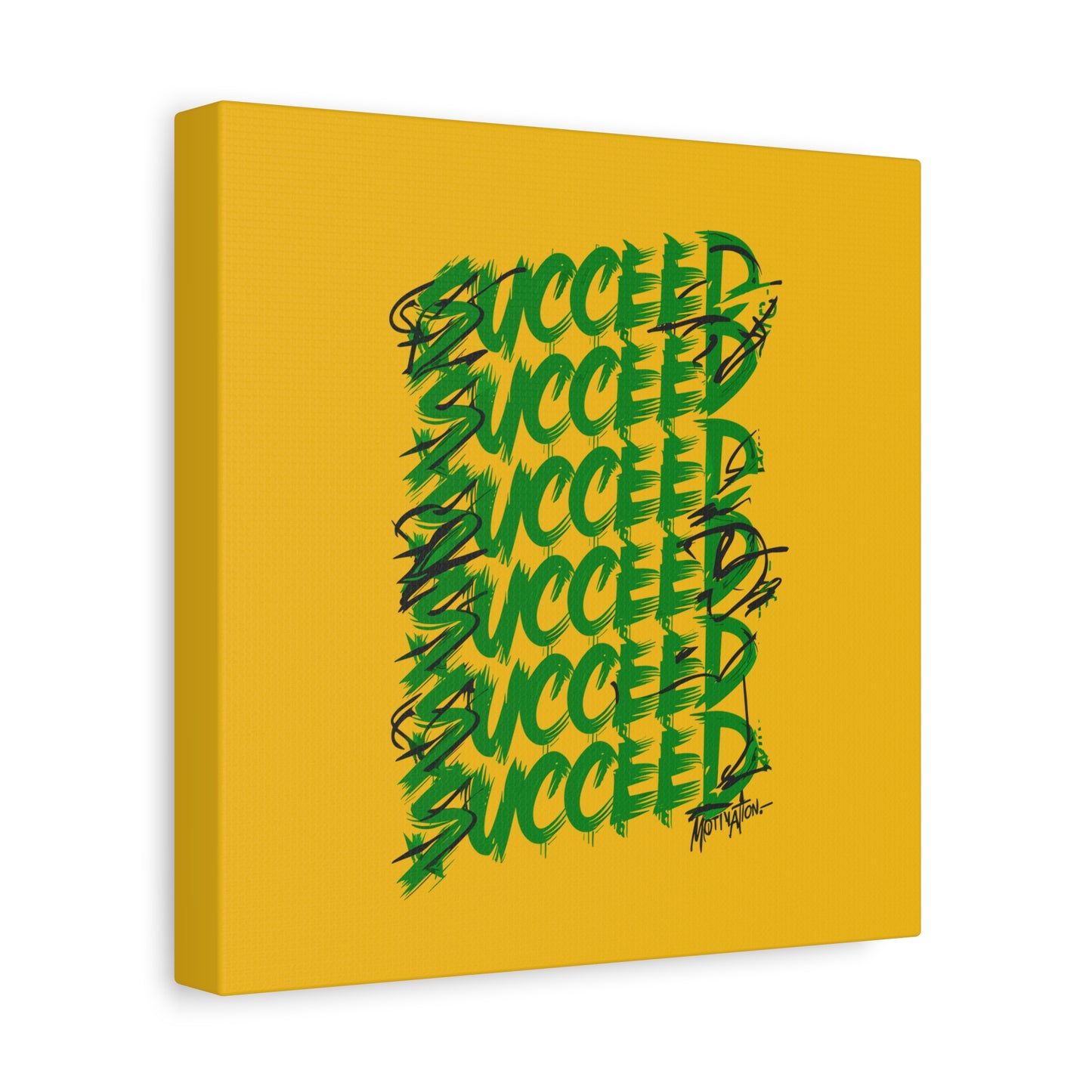 Succeed Matte Canvas, Stretched, 1.25"