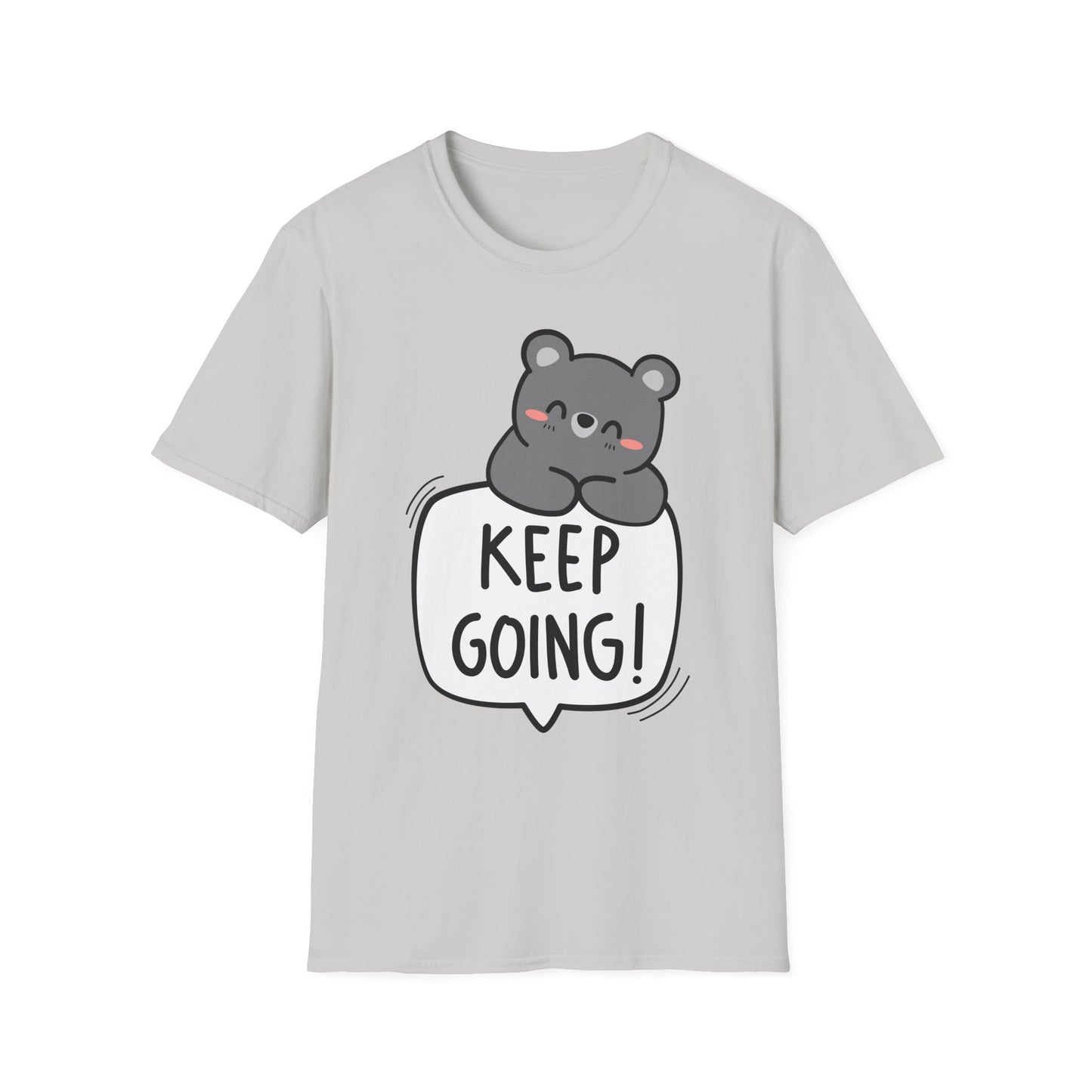 keep going Unisex Softstyle T-Shirt