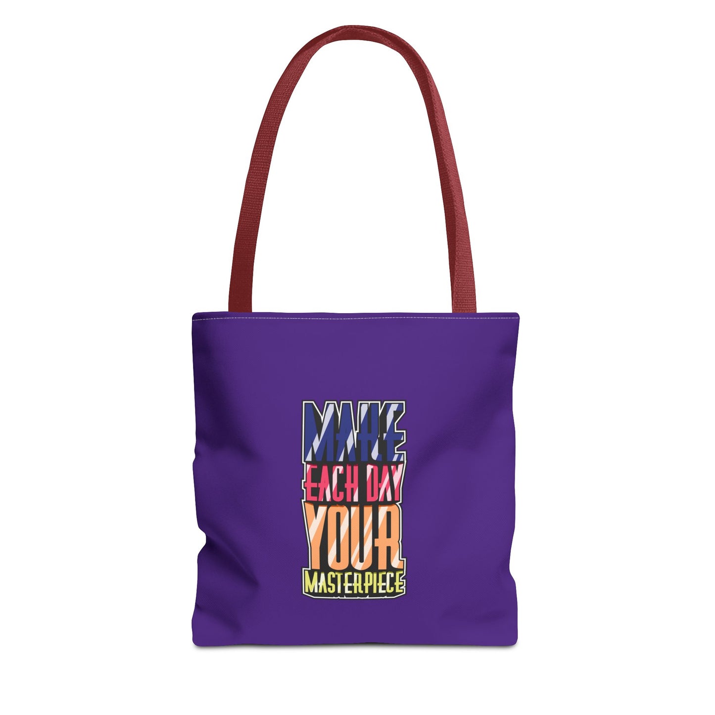 Make Each Day Your Masterpiece Tote Bag (AOP)