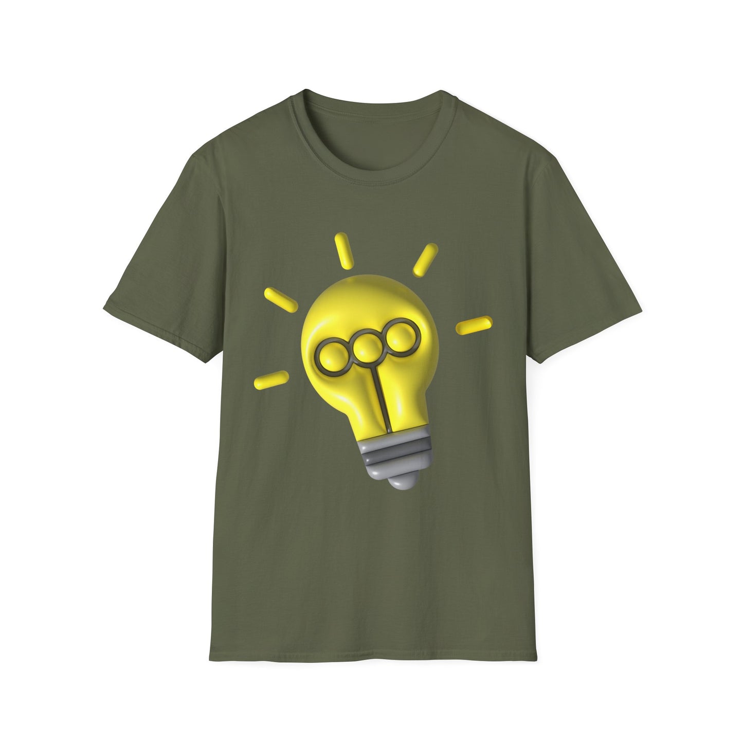 Light Bulb Unisex Softstyle T-Shirt