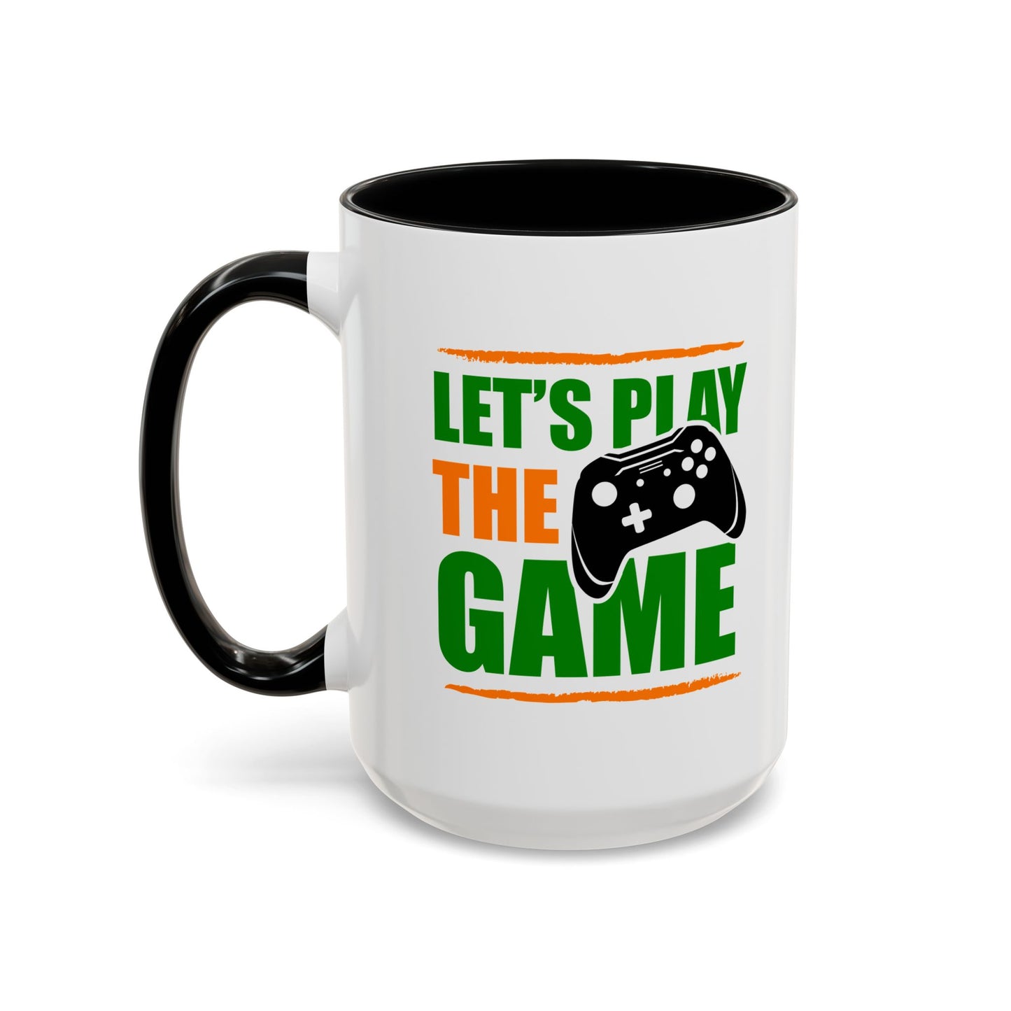 Let's Play The Game Accent Coffee Mug (11, 15oz)