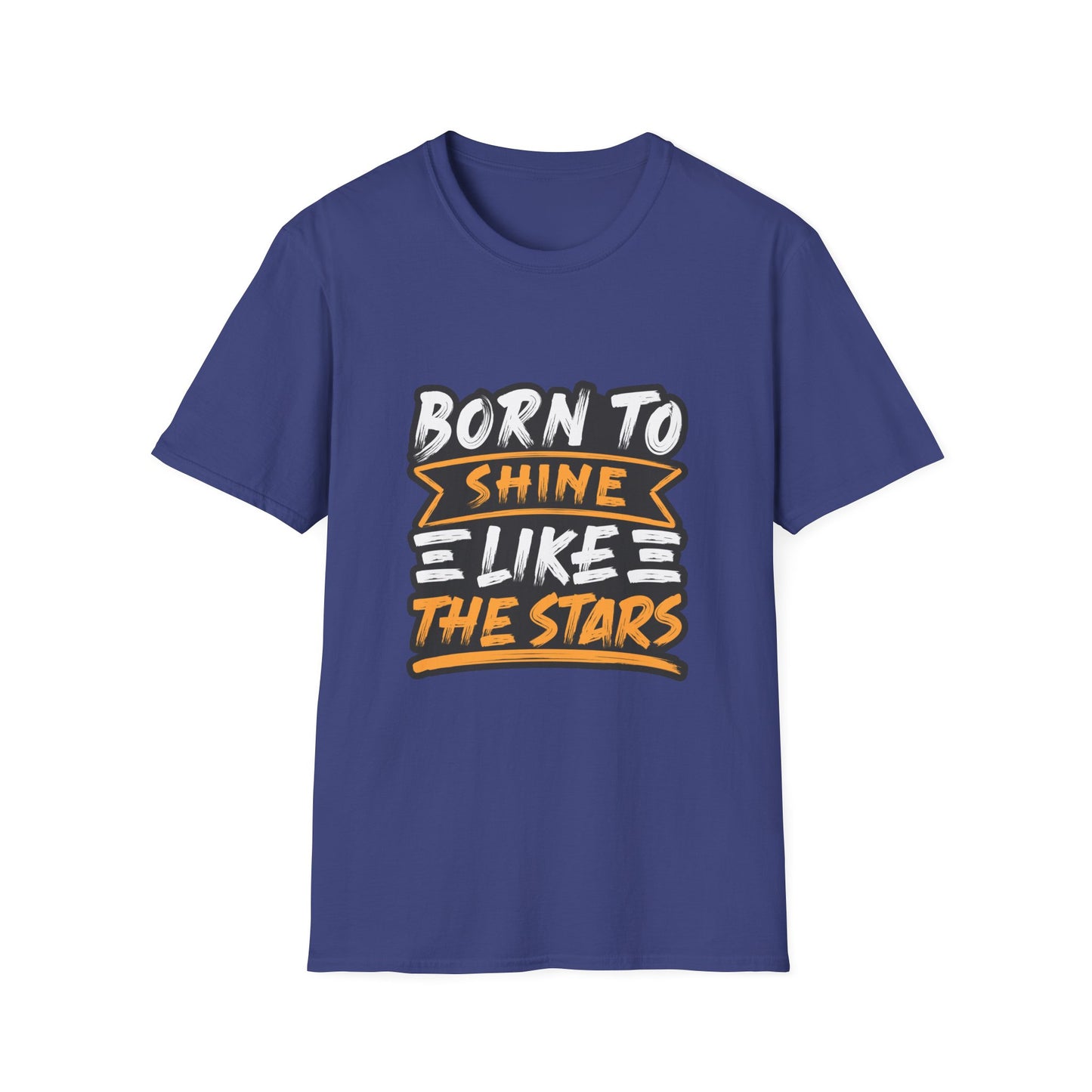 Born To Shine Like The Stars Unisex Softstyle T-Shirt