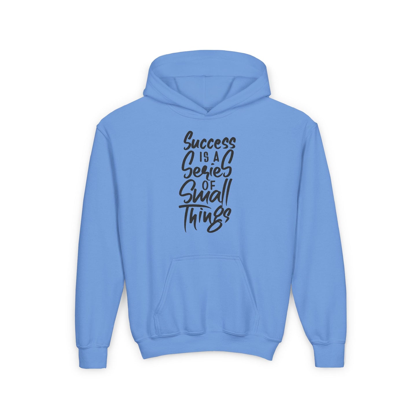 Success Is A Series Of Small Things Youth Heavy Blend Hooded Sweatshirt