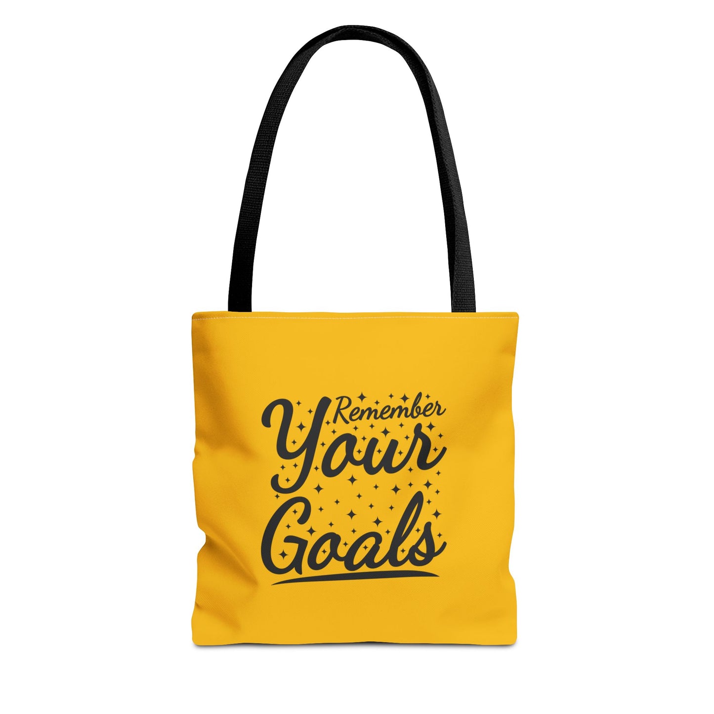 Remember Your Goals Tote Bag (AOP)