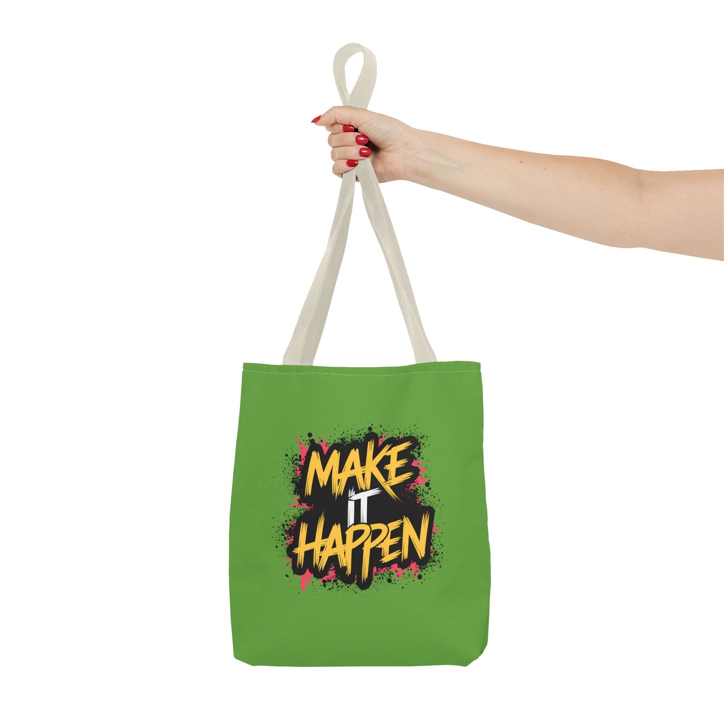 Make It Happen Tote Bag (AOP)