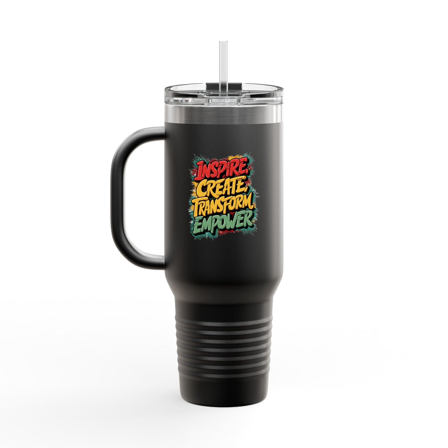 Inspire Create Transform Empower Insulated Travel Mug, 40oz