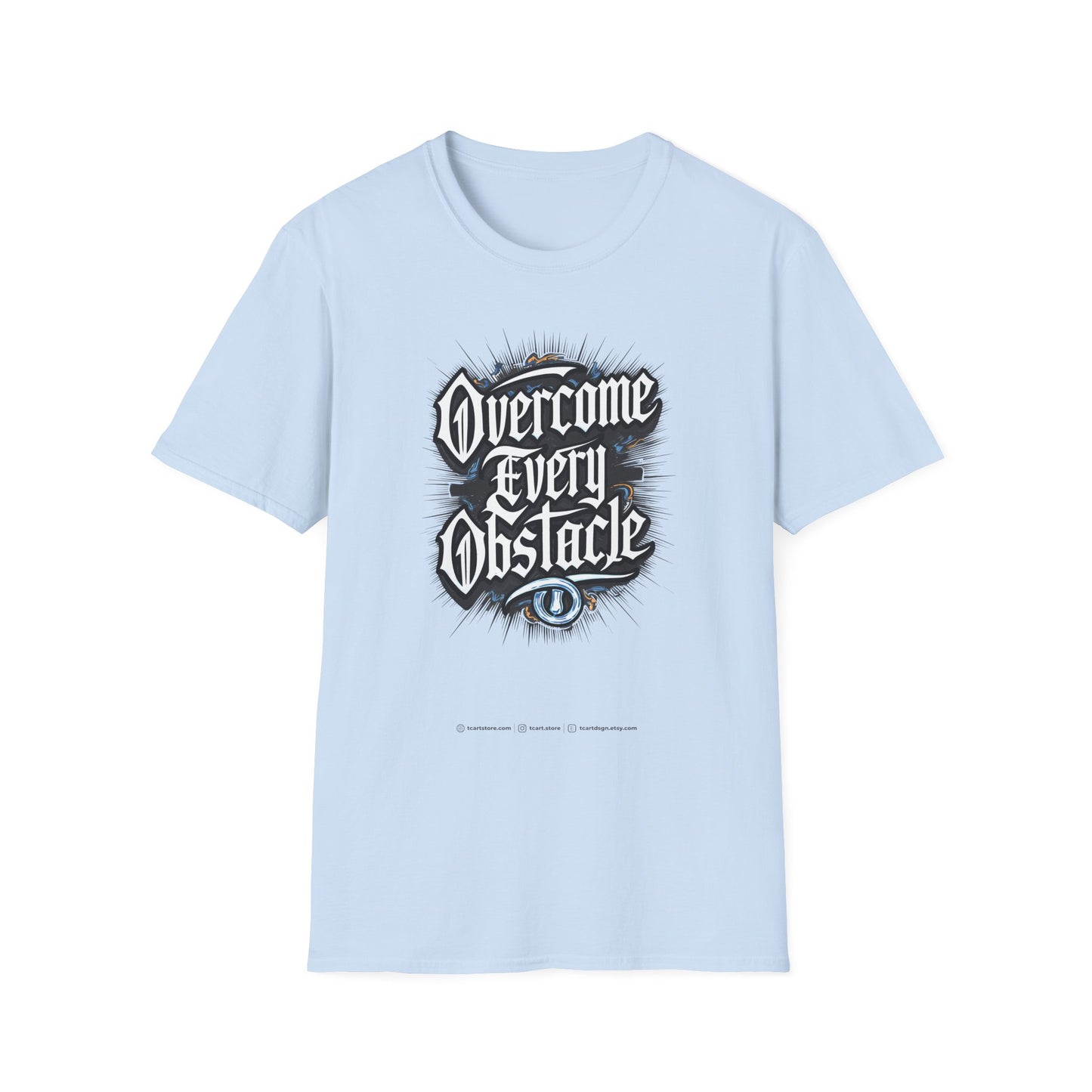Overcome Every Obstacle Unisex Softstyle T-Shirt