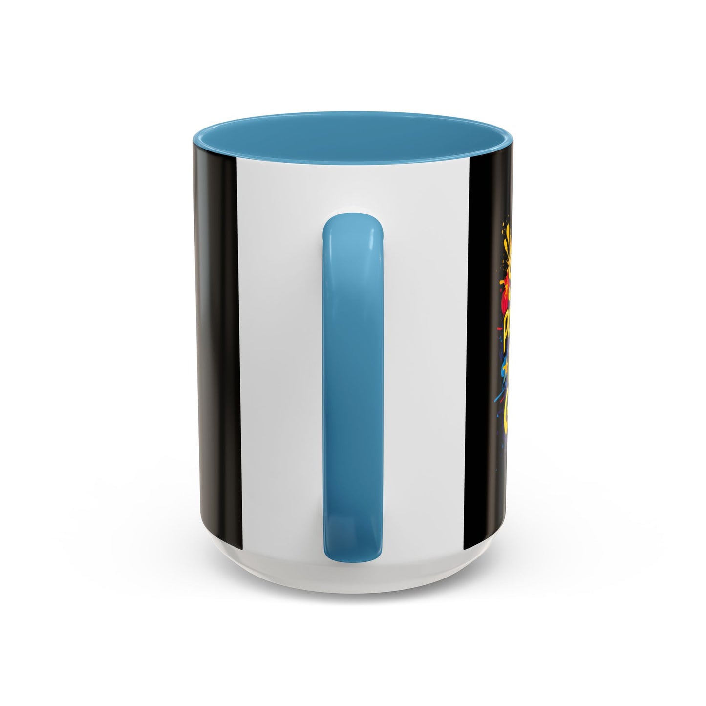 Stay Positive Keep Going Accent Coffee Mug (11, 15oz)