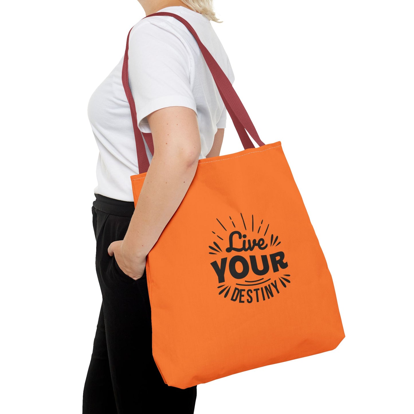 Live Your Destiny Tote Bag (AOP)