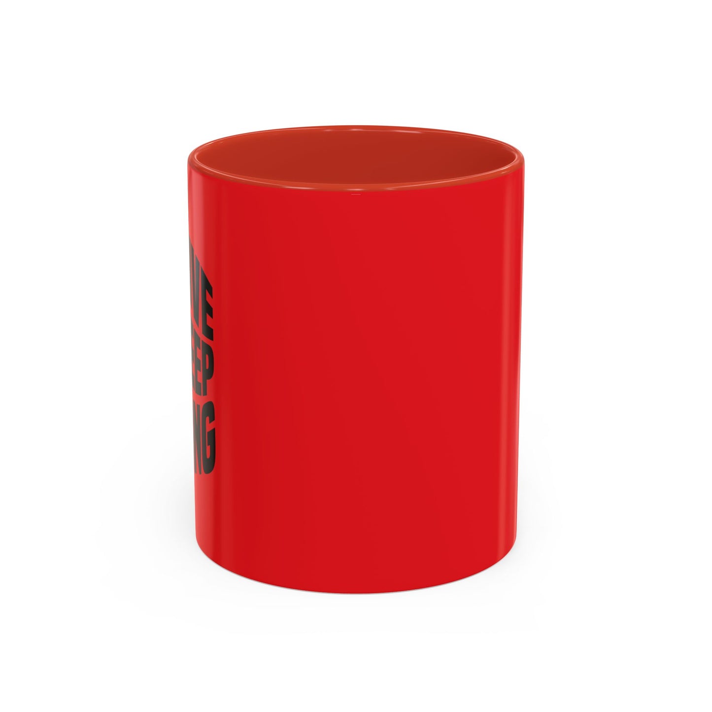 Survive And Keep Strong Accent Coffee Mug (11, 15oz)