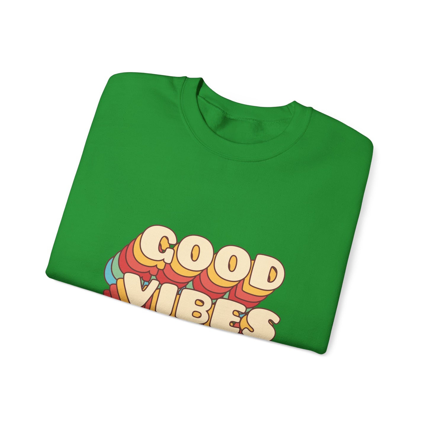 Good Vibes Unisex Heavy Blend™ Crewneck Sweatshirt