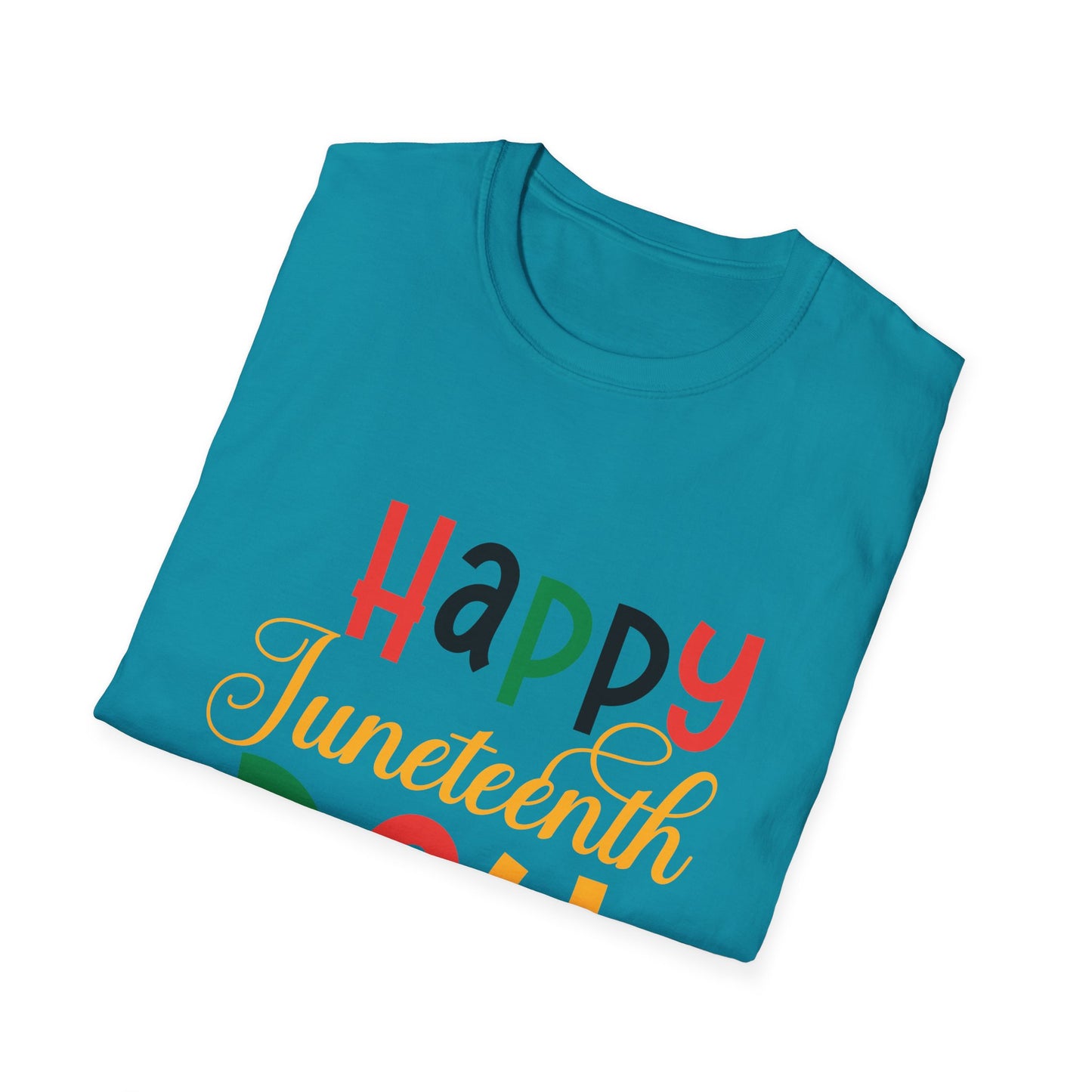 Happy Juneteenth Day Unisex Softstyle T-Shirt