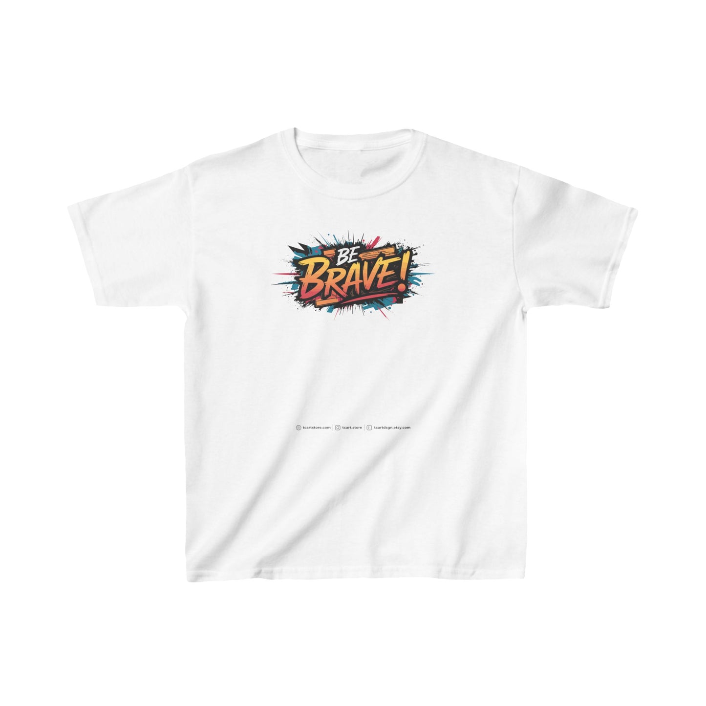 Be Brave! Kids Heavy Cotton™ Tee