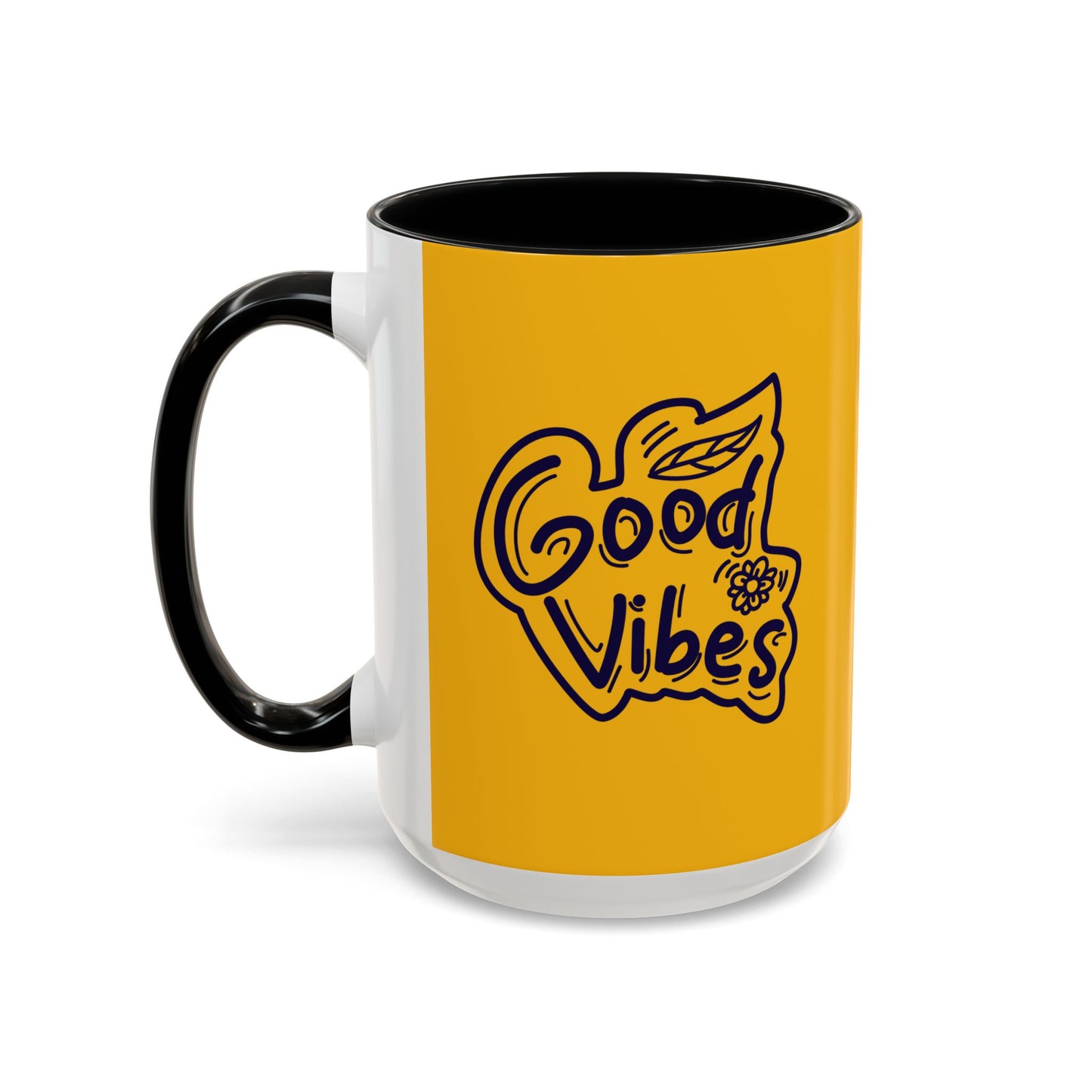Good Vibes Accent Coffee Mug (11, 15oz)