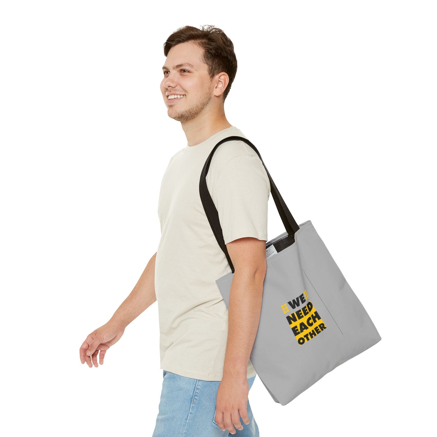 We Need Each Other Tote Bag (AOP)