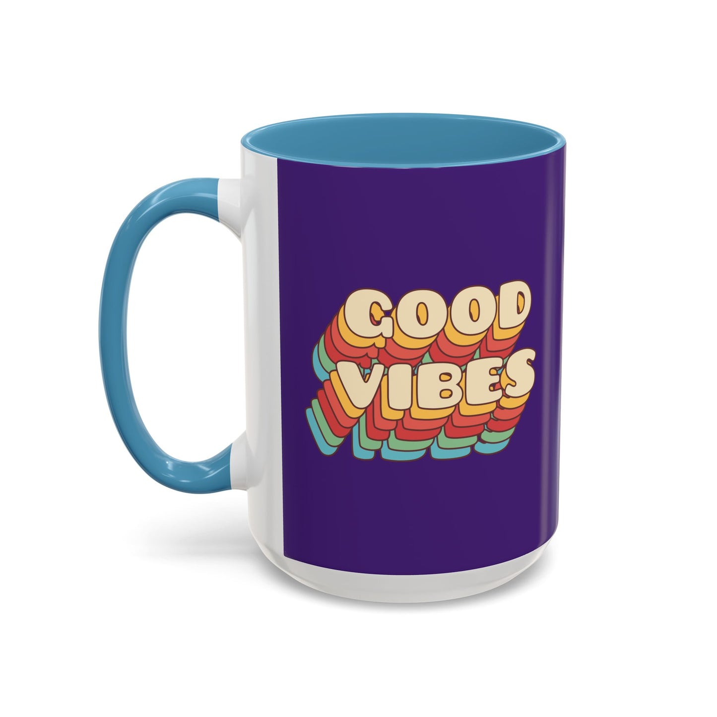 Good Vibes Accent Coffee Mug (11, 15oz)
