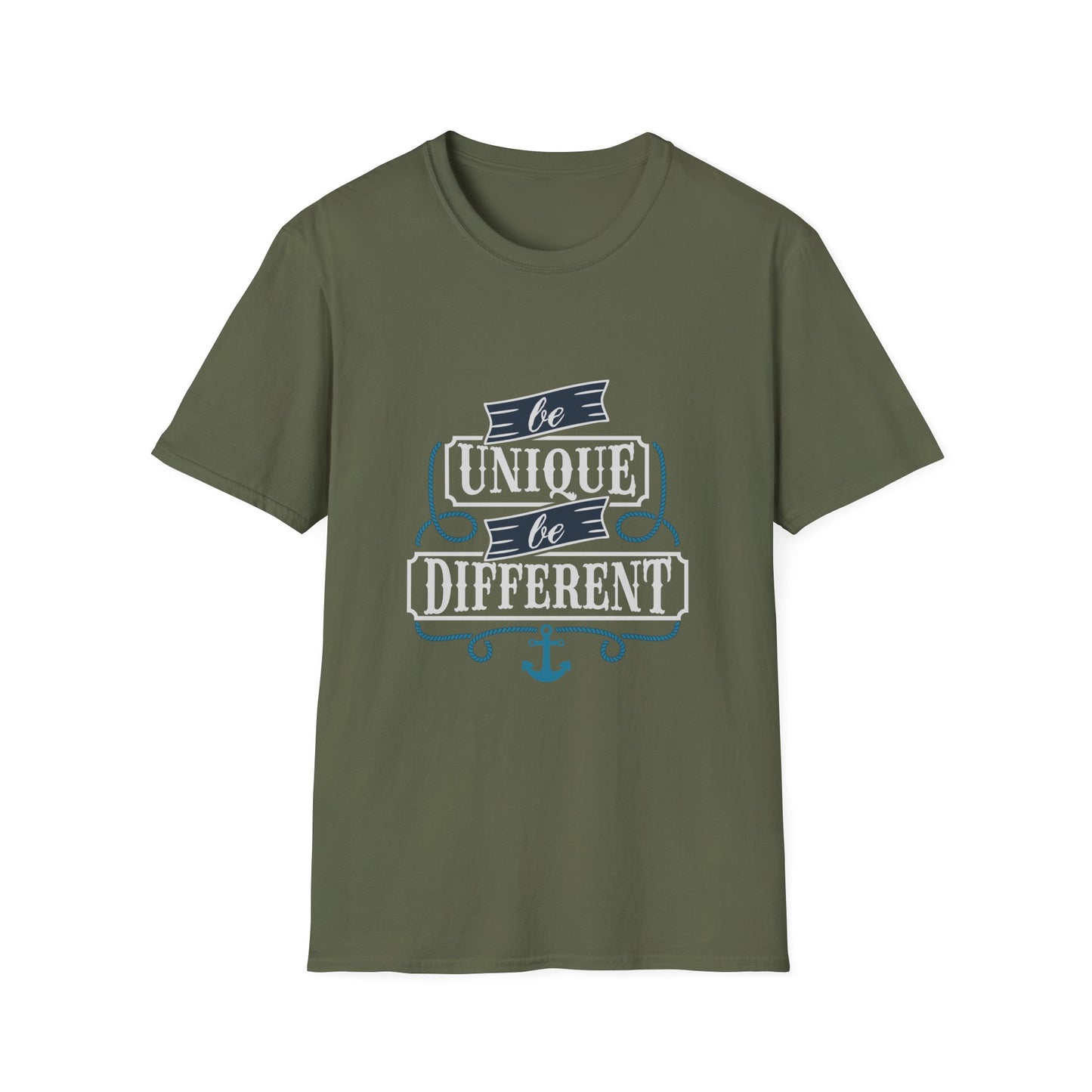 Be Unique Be Different Unisex Softstyle T-Shirt
