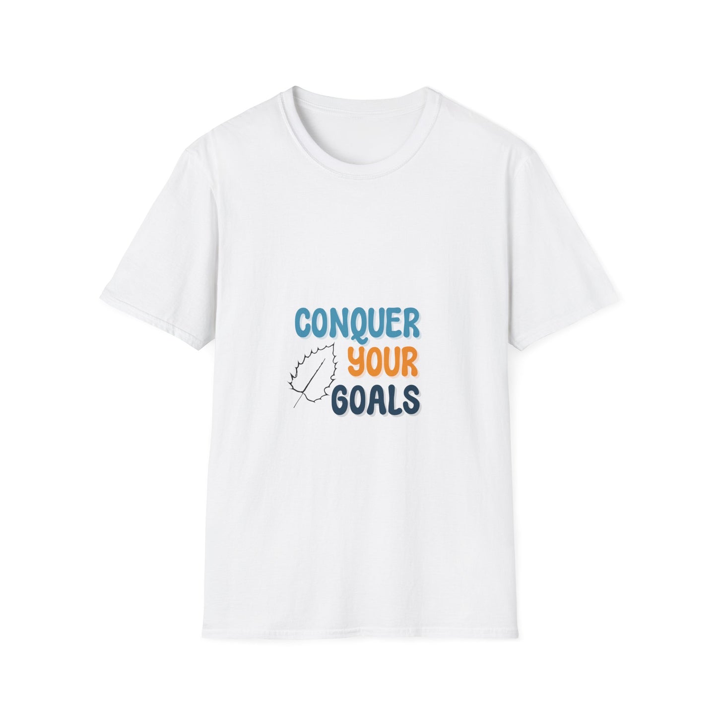 Conquer Your goals  Unisex Softstyle T-Shirt
