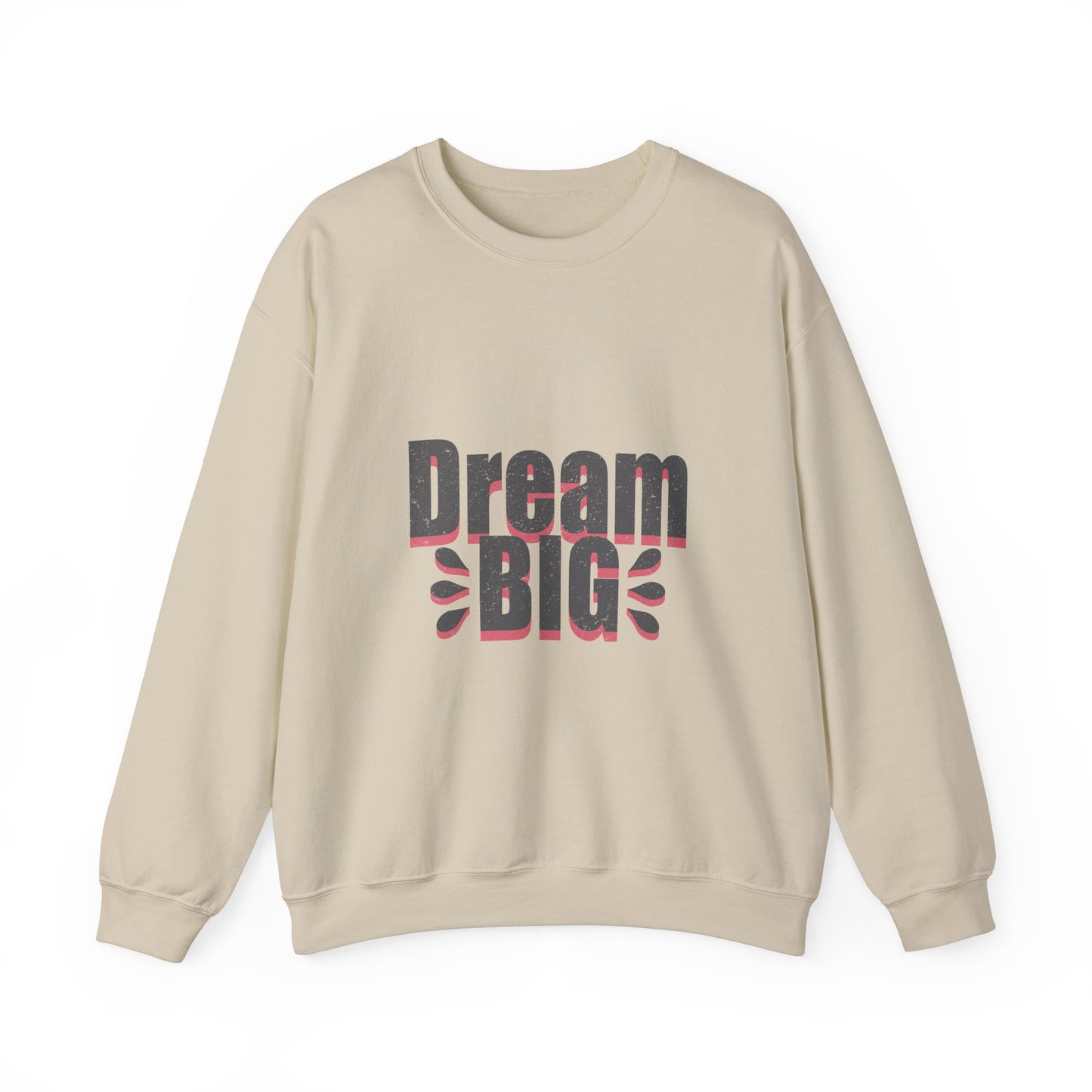 Dream Big Distressed Unisex Heavy Blend™ Crewneck Sweatshirt