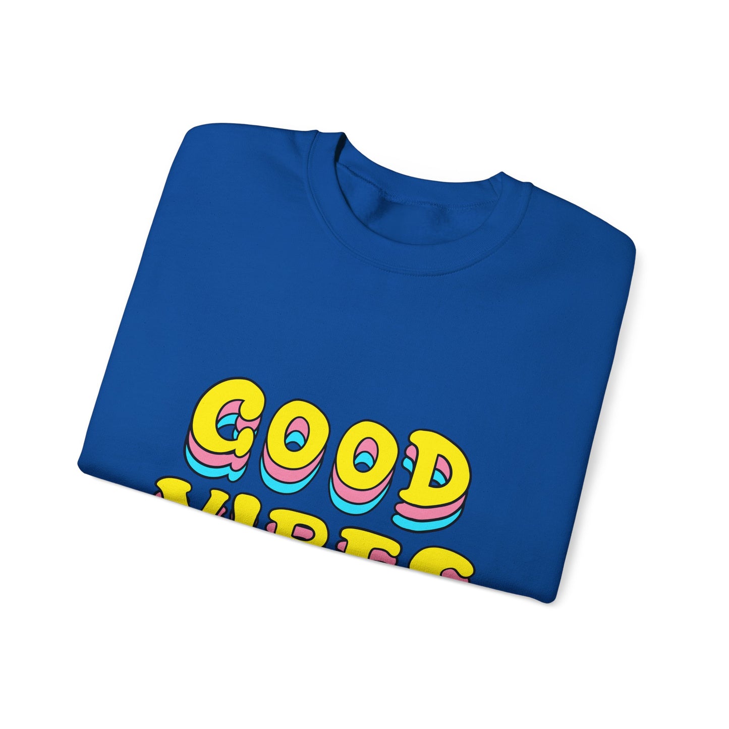 Good Vibes Unisex Heavy Blend™ Crewneck Sweatshirt