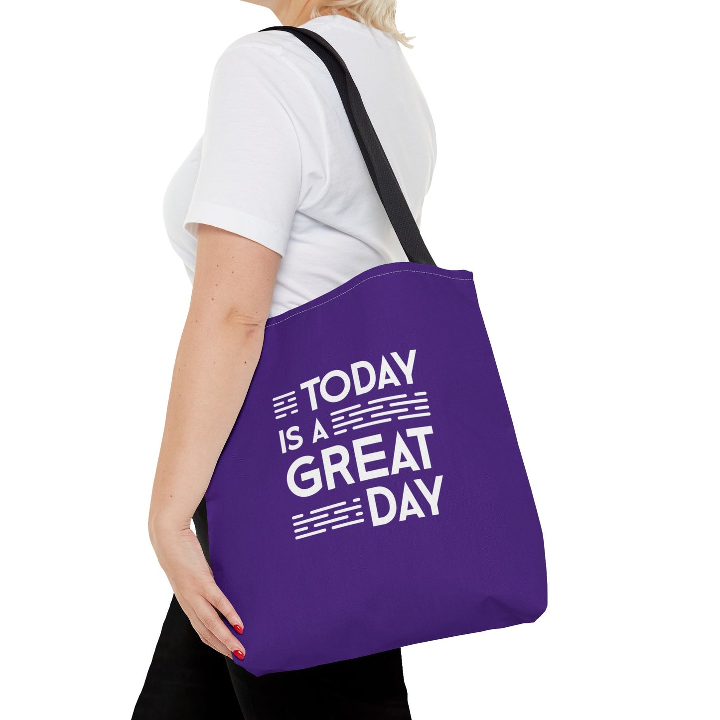 Today Is A Great Day Tote Bag (AOP)