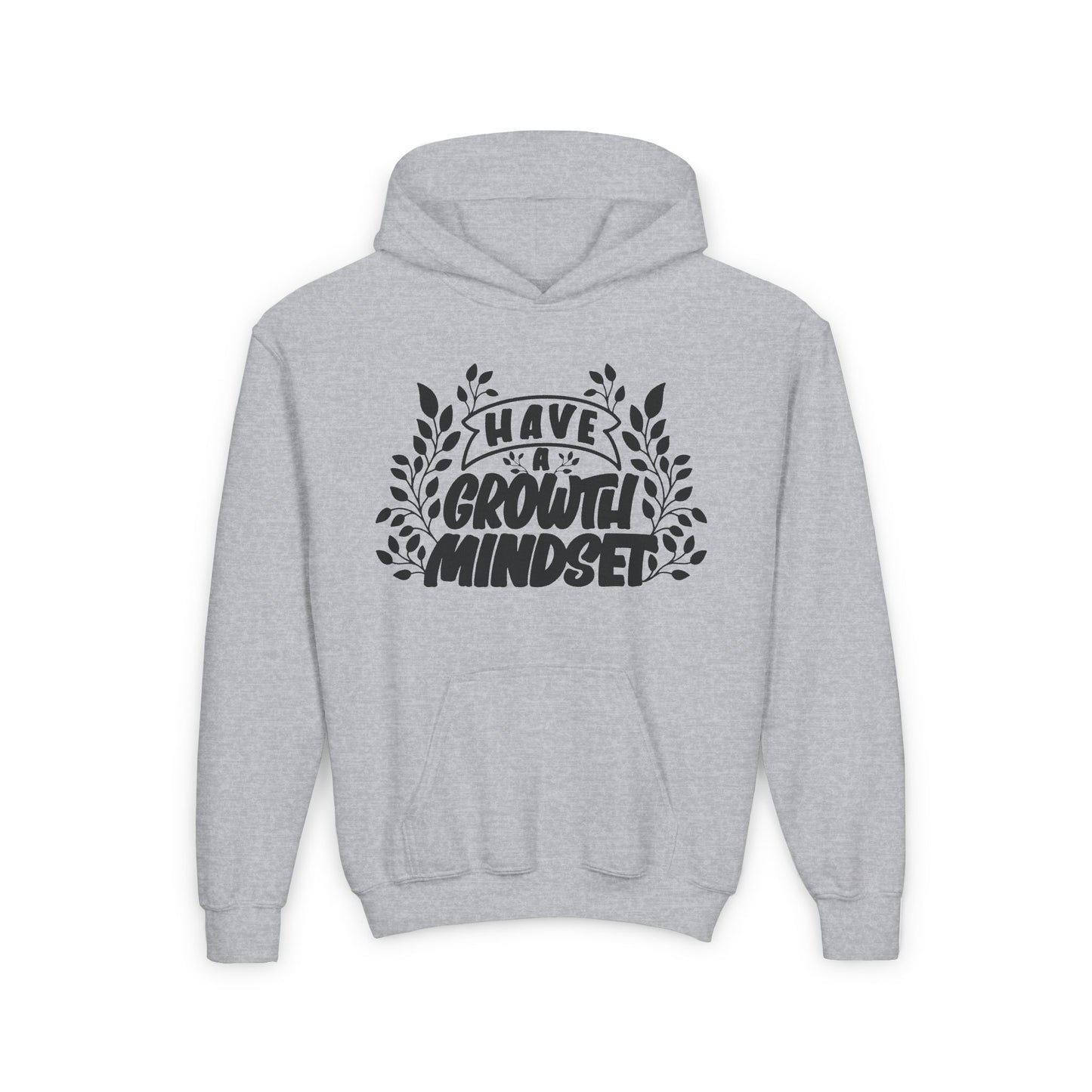 Have A Growth Mind Set Youth Heavy Blend Hooded Sweatshirt