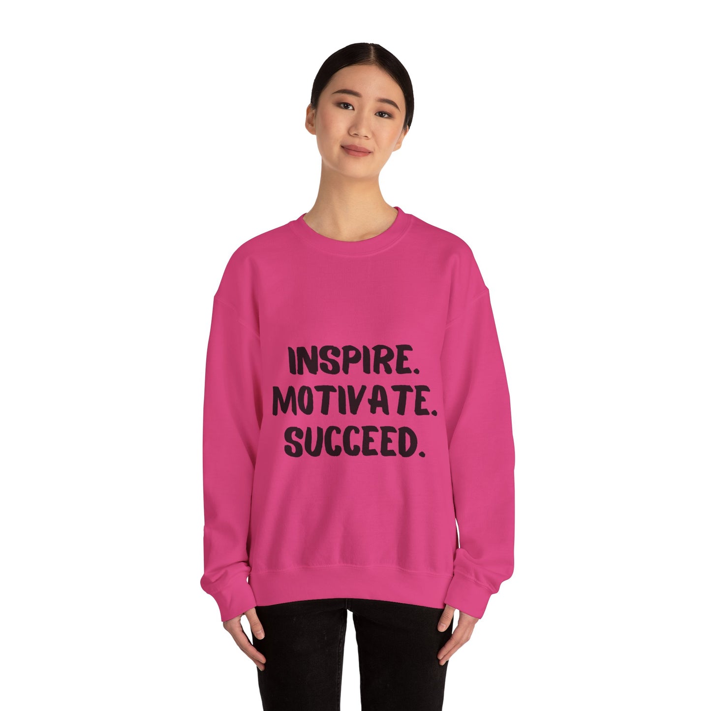 Inspire Motivate Succeed Unisex Heavy Blend™ Crewneck Sweatshirt