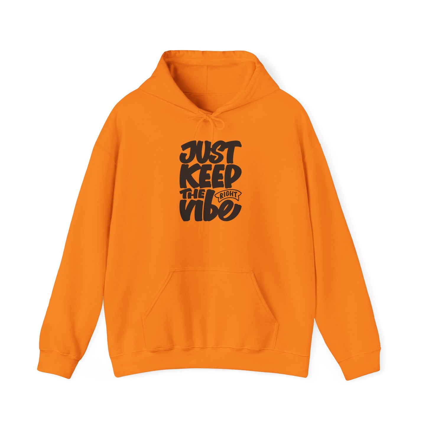 Just Keep The Right Vibe Unisex Heavy Blend™ Hooded Sweatshirt