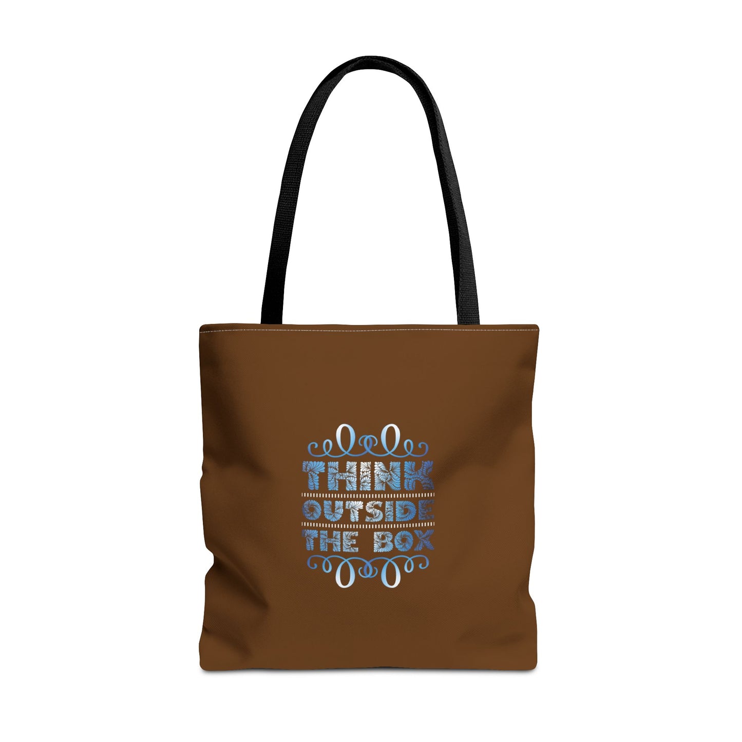 Think Outside The Box Tote Bag (AOP)